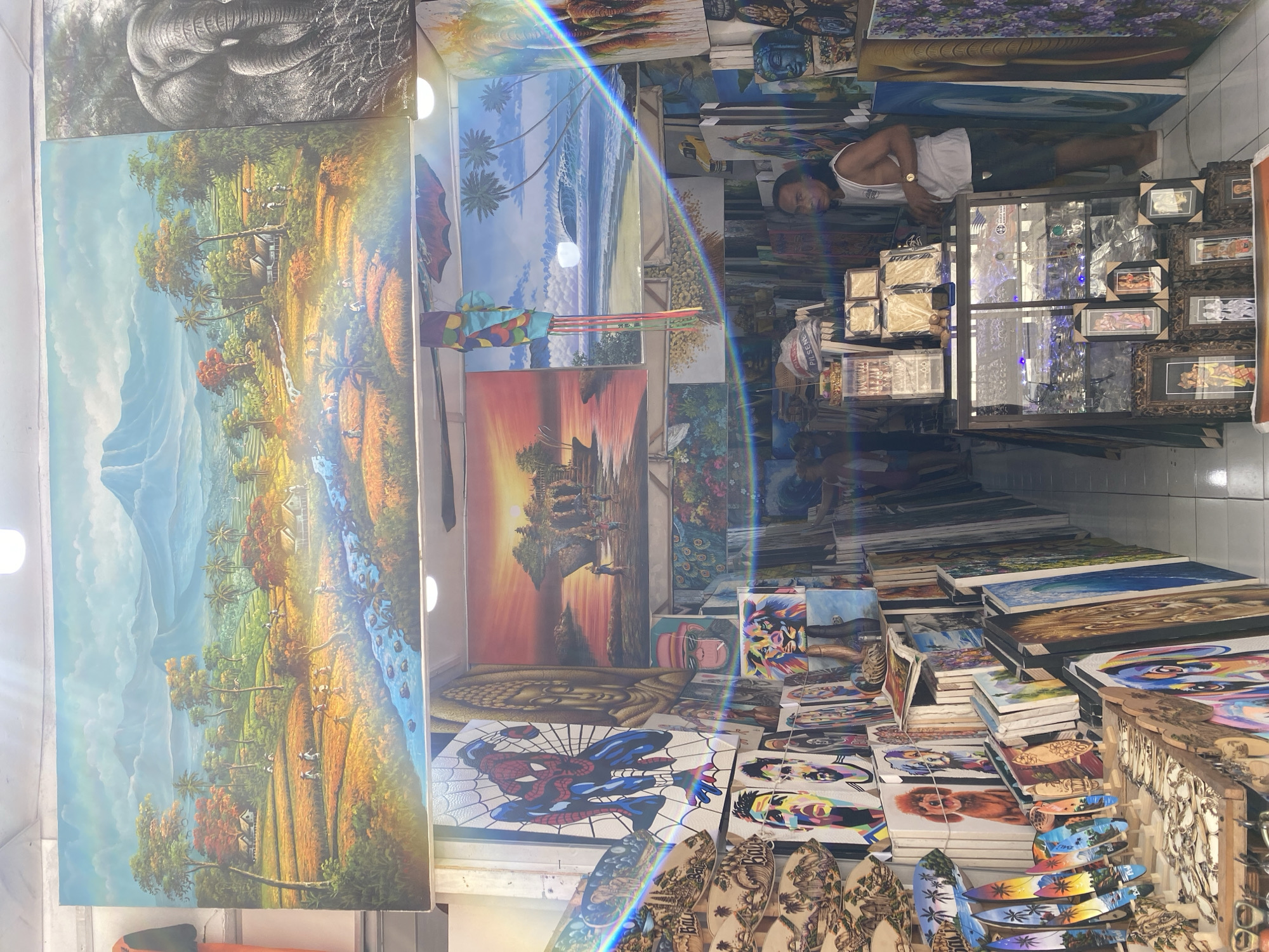 Tourist activities documented across Kuta, Indonesia attractions and markets