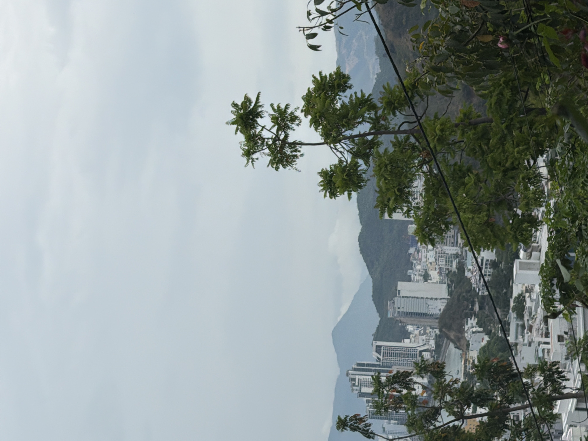 Morning panoramic views captured across Nha Trang Bay, Vietnam