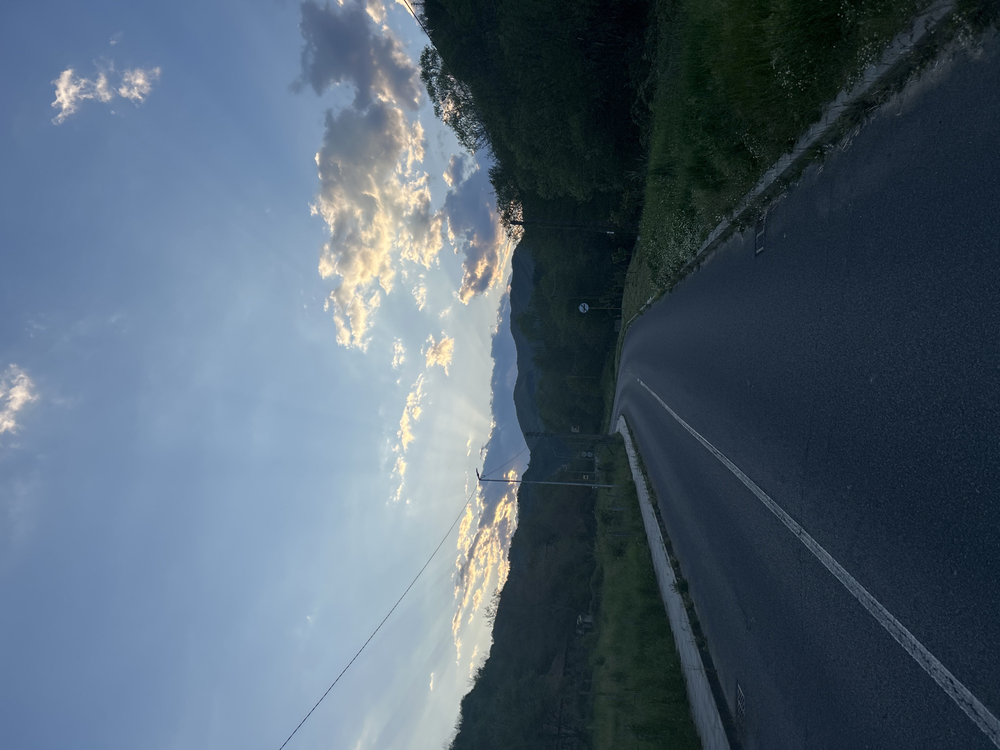 Person documents street scenes during brief walk through Zlatograd