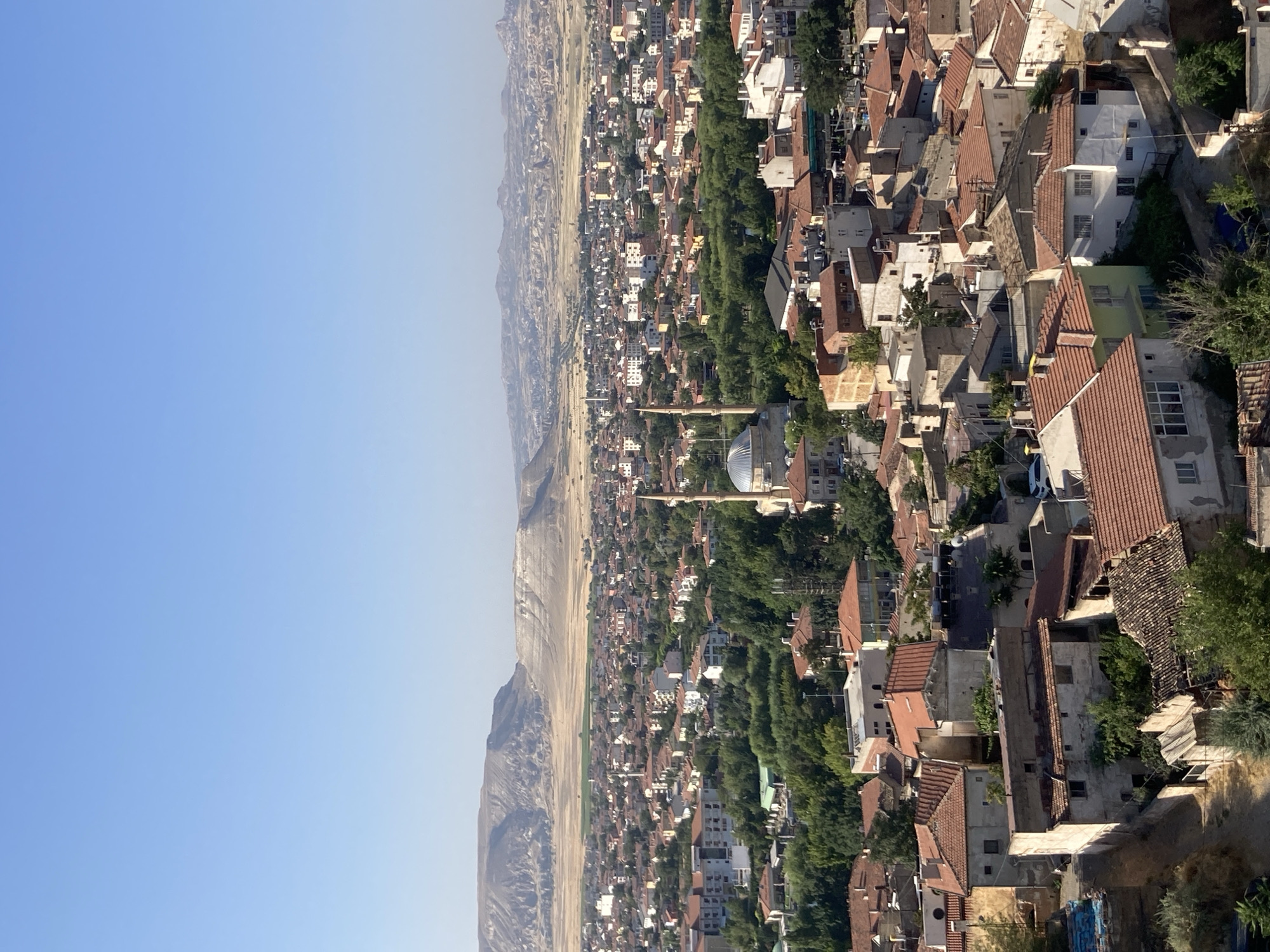 Hilltop panoramas over Avanos and its rocky Cappadocian surroundings
