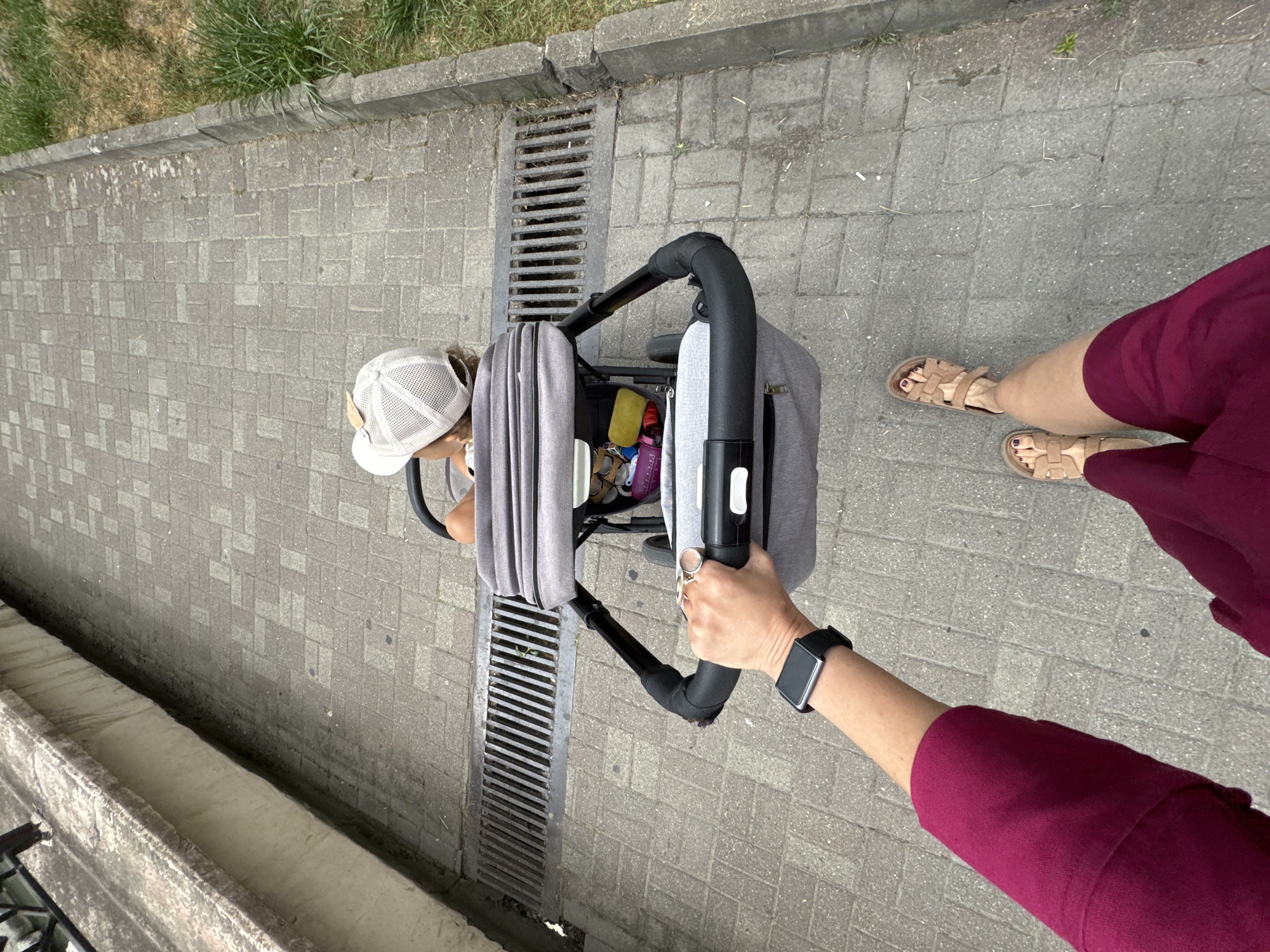 Morning stroller walk through Sochi's gardens and waterfront