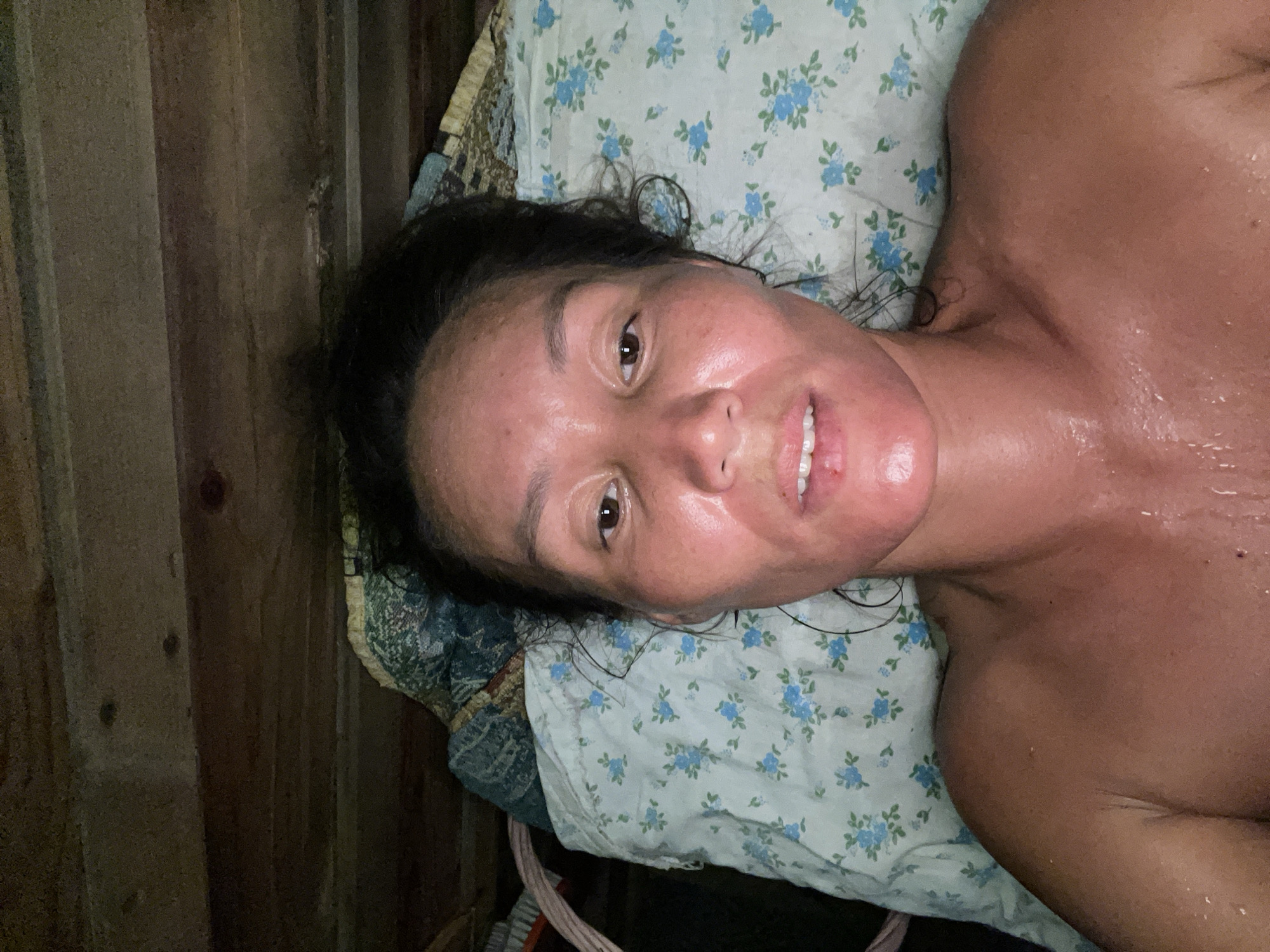 Downtime in a traditional Russian banya, Sibirskiy