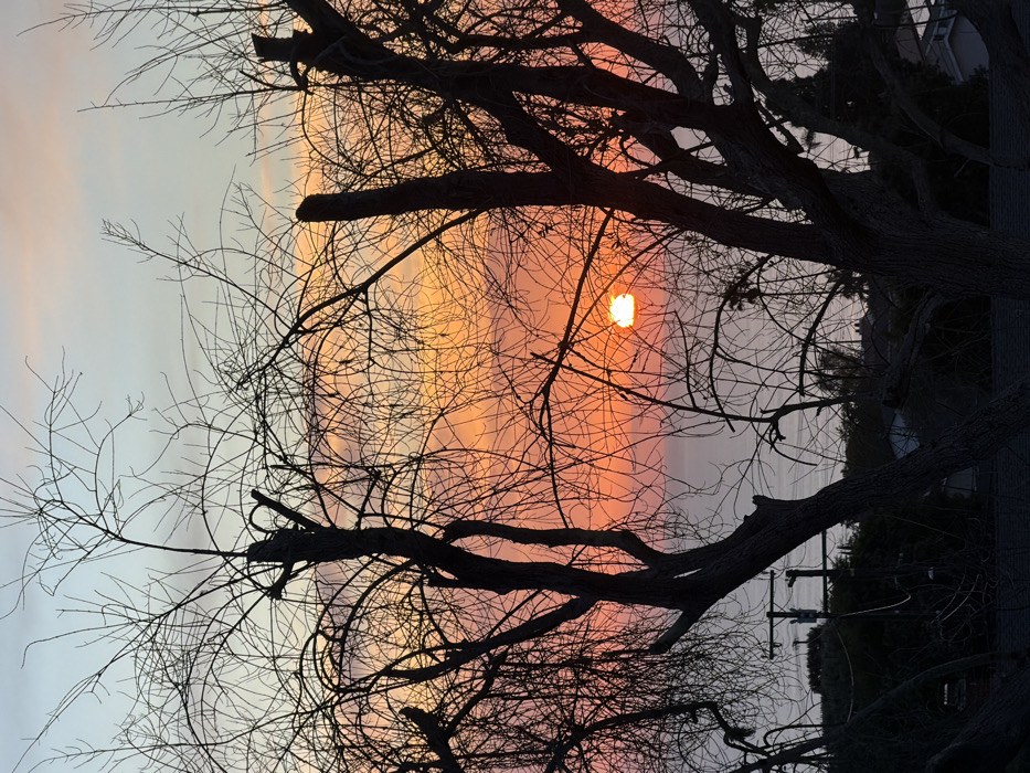 Sunset documented from multiple angles in Rancho Palos Verdes