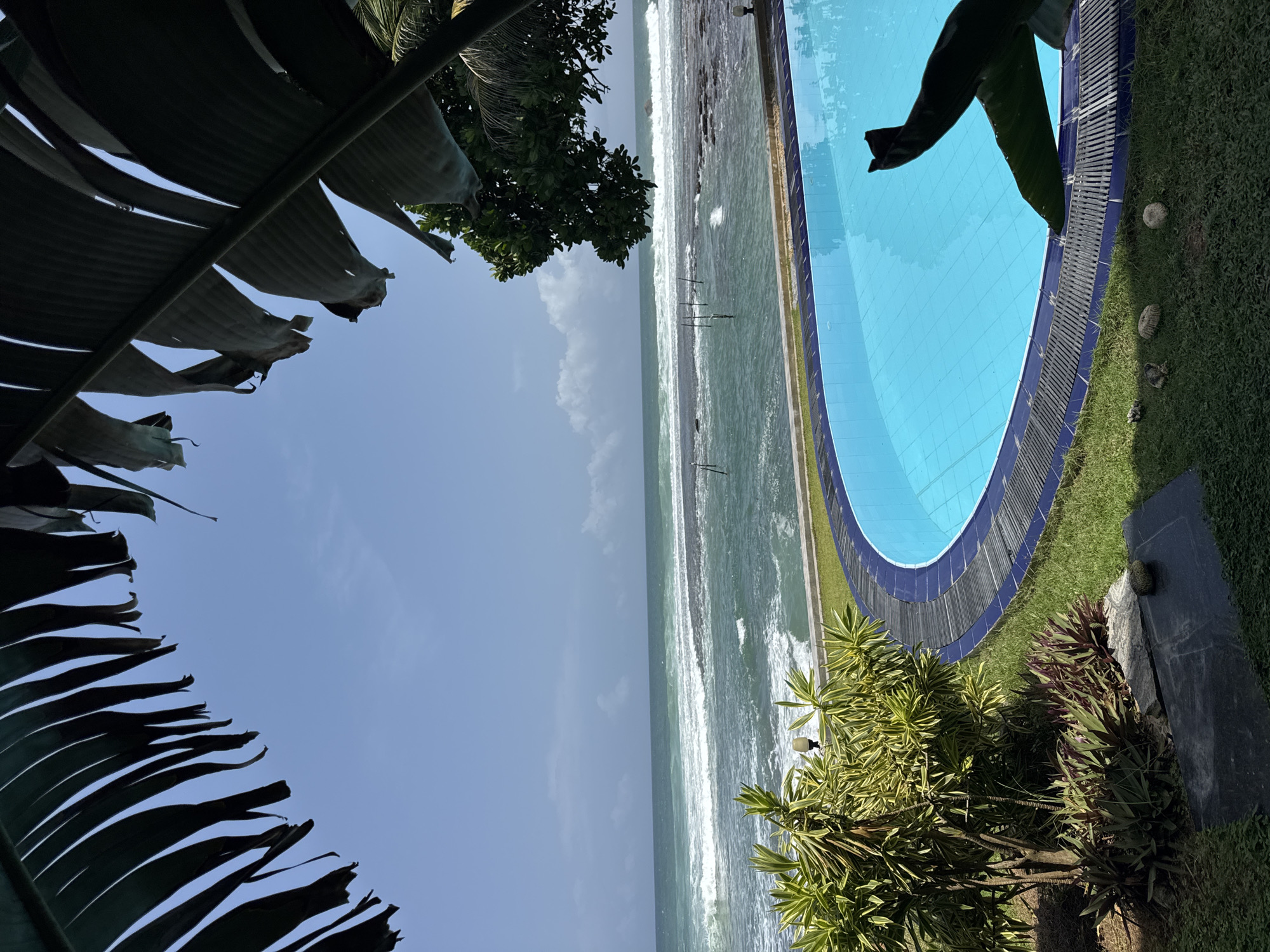 Sri Lanka's south coast shoreline, Goviyapana and Ahangama