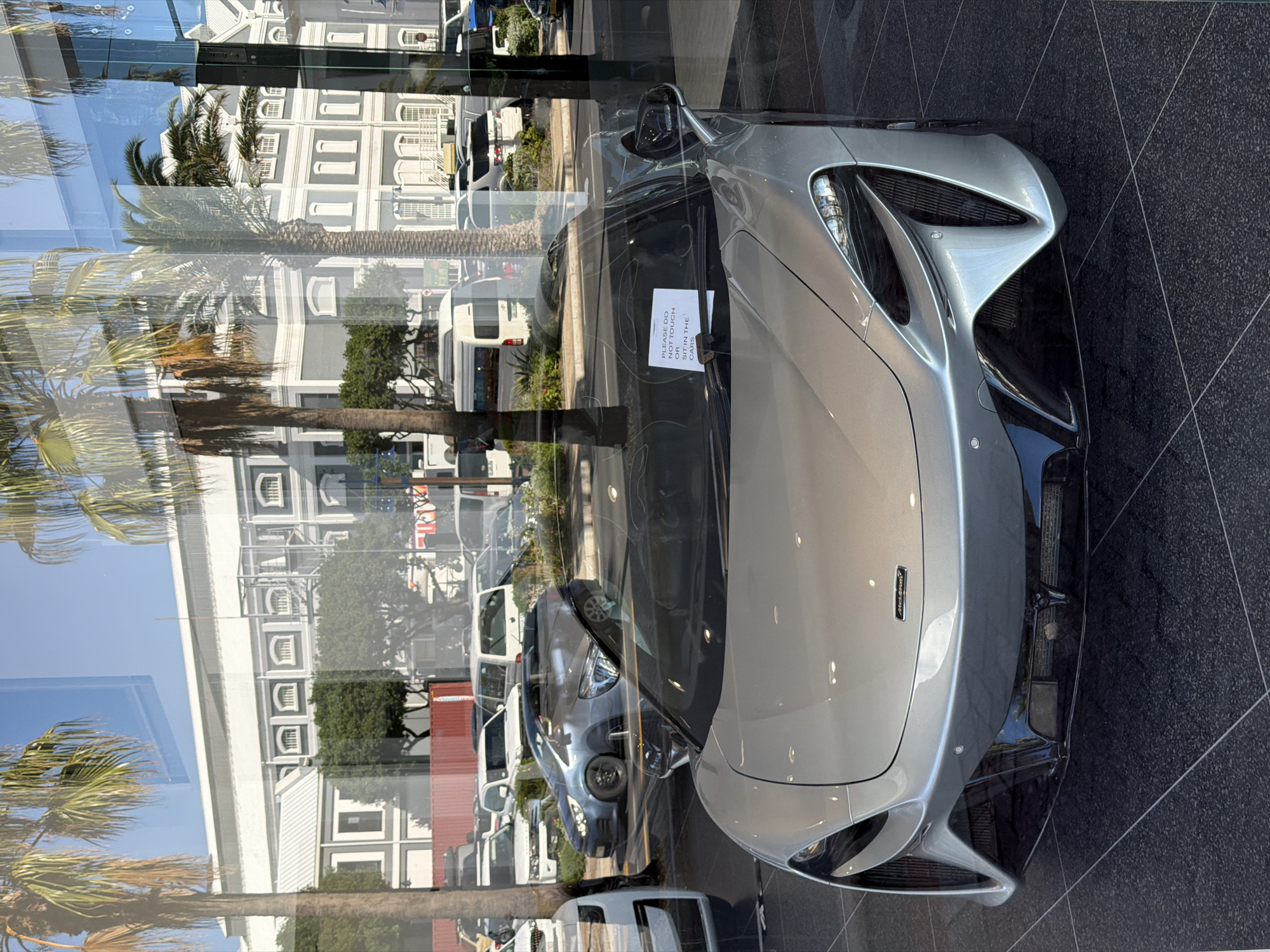 Luxury car dealership visit documented in Cape Town