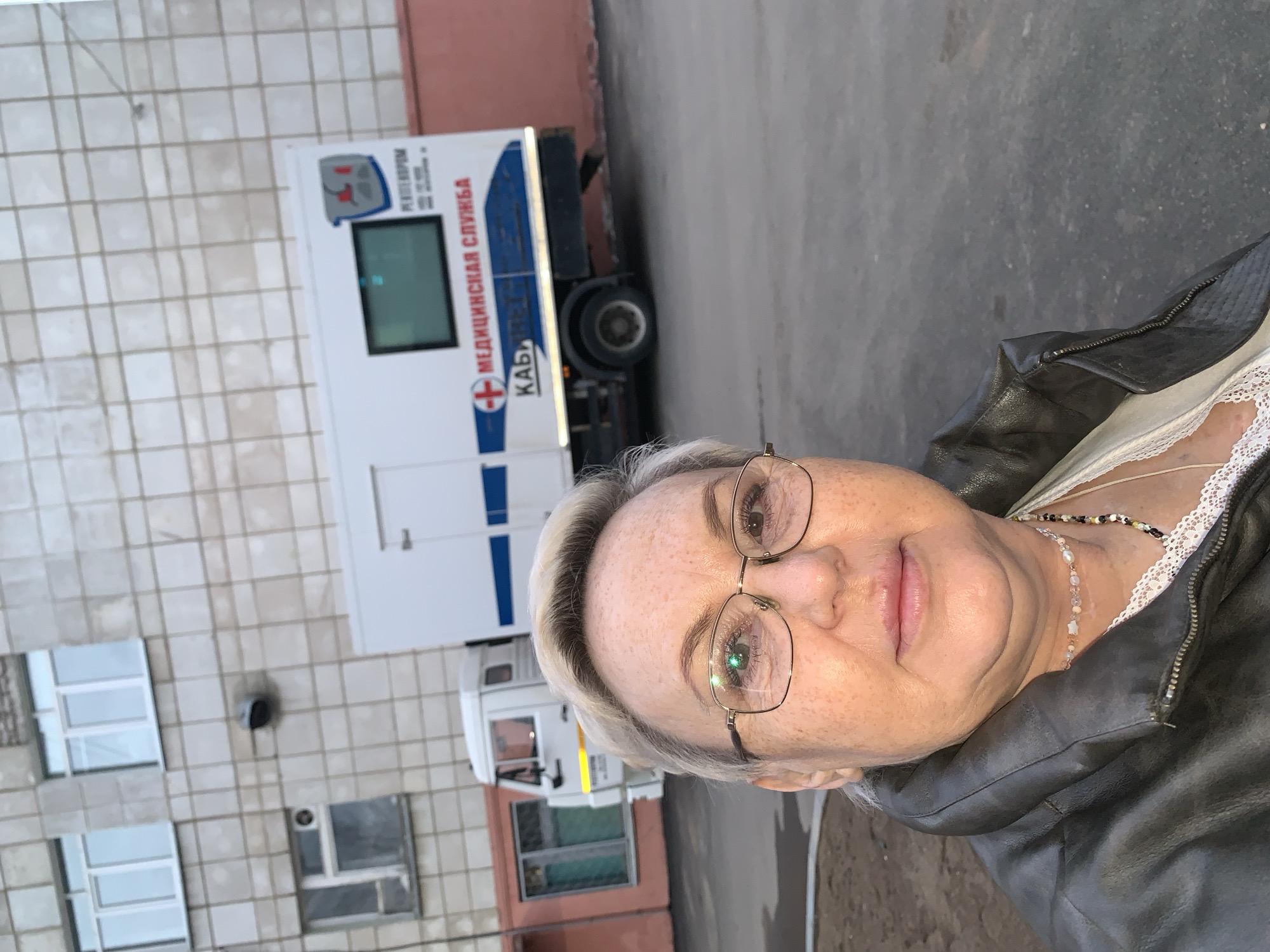 Medical staff provide dialysis treatment in Chaikovsky, Russia