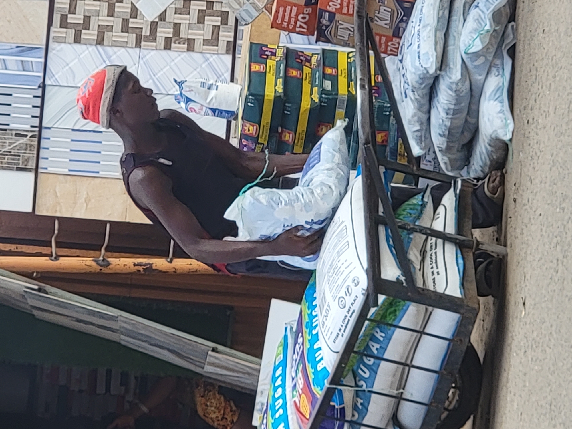 Daily market life documented in Maiburiji, Nigeria