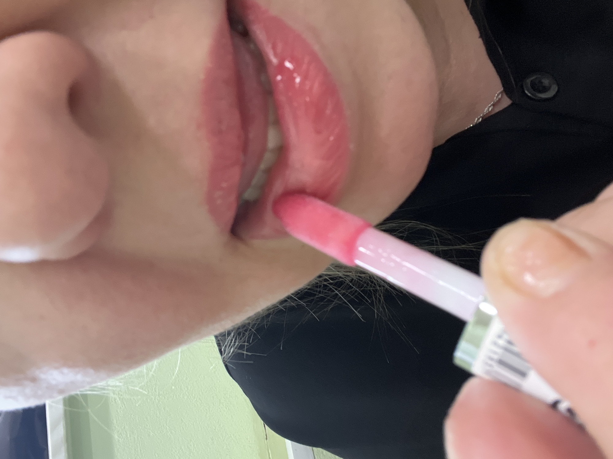 Morning beauty routine documented in Chaikovsky, Russia