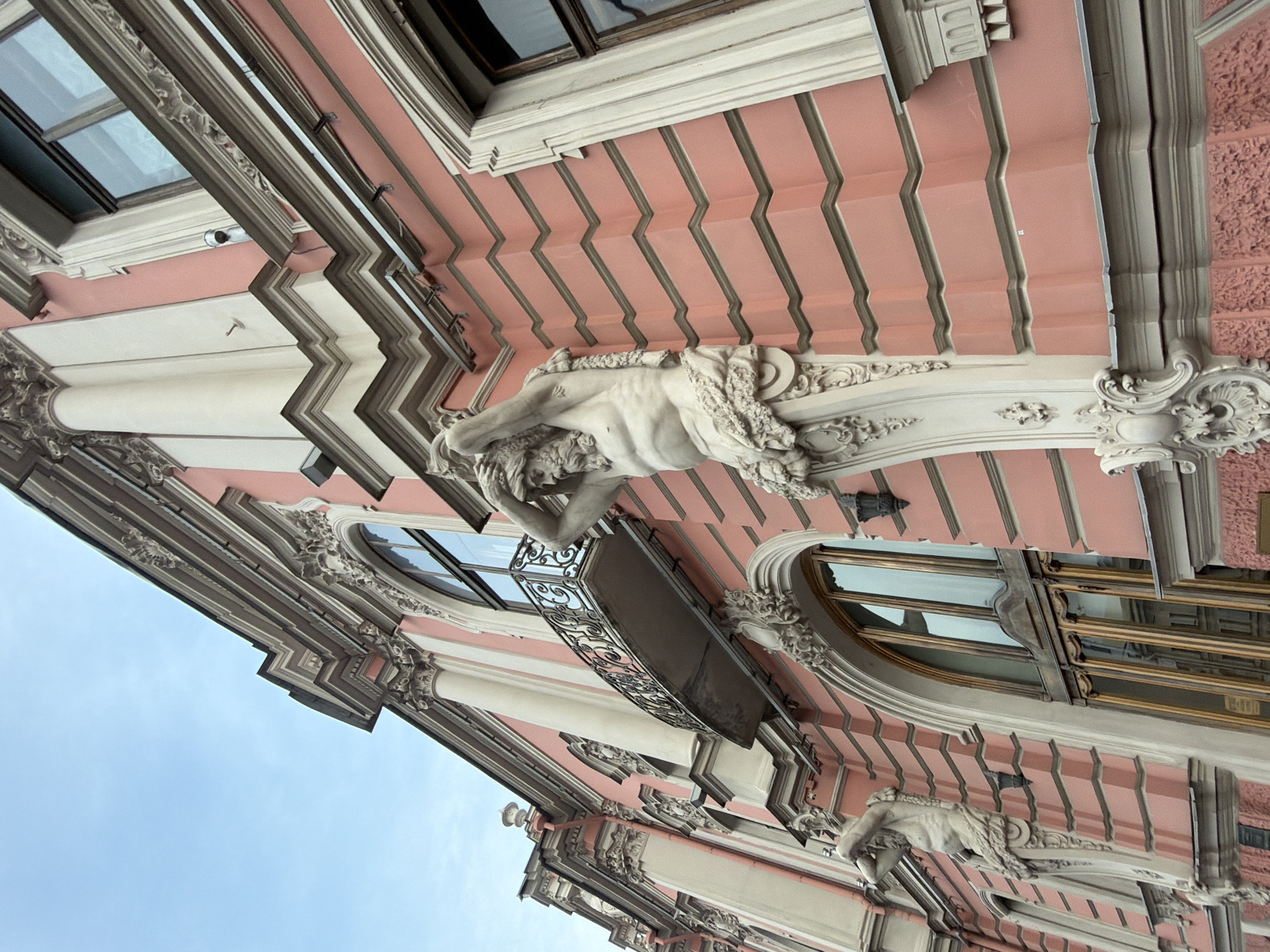 Classical architecture and canal views in Saint Petersburg