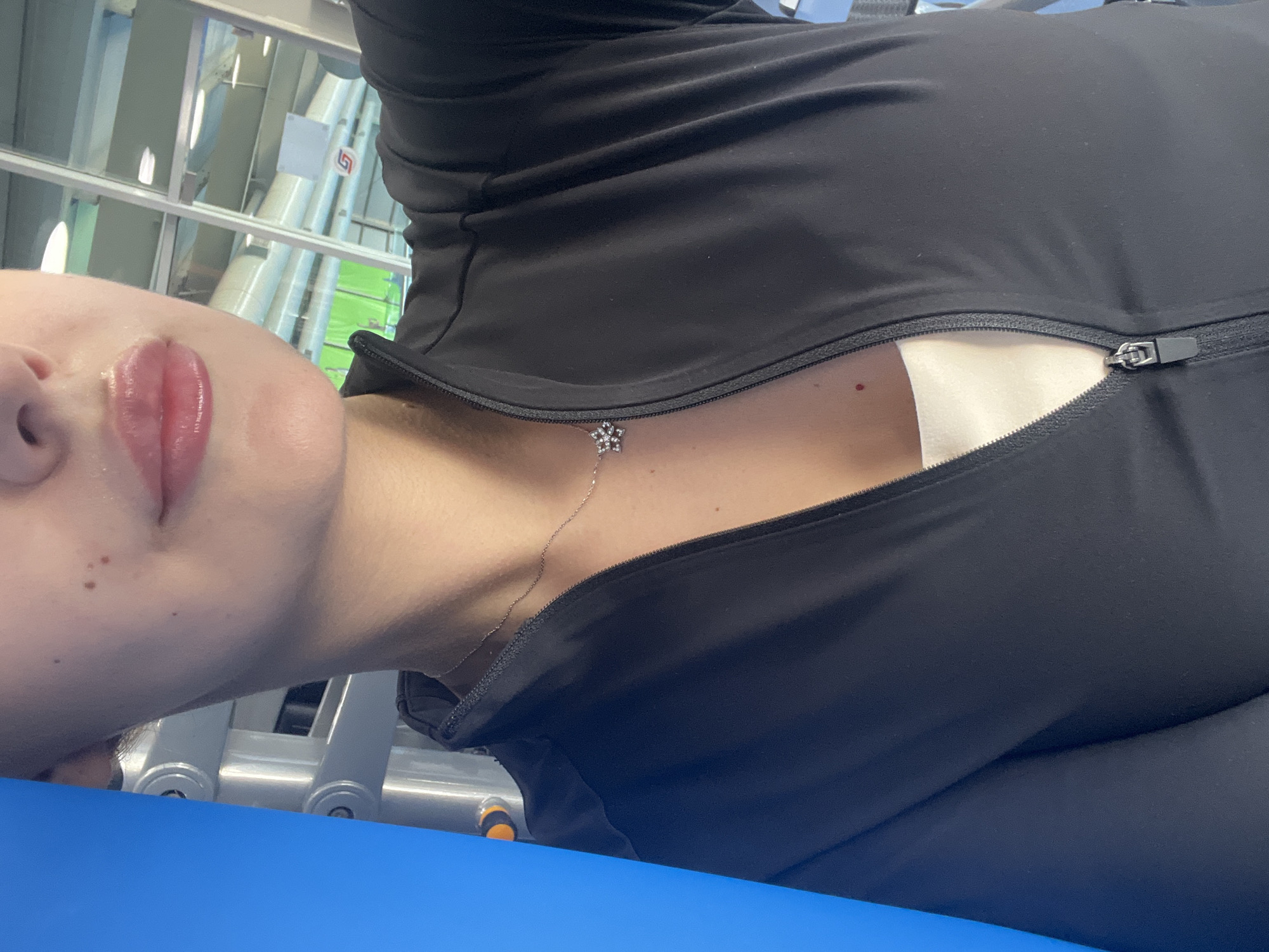 Morning workout session documented at Yerevan gym facility