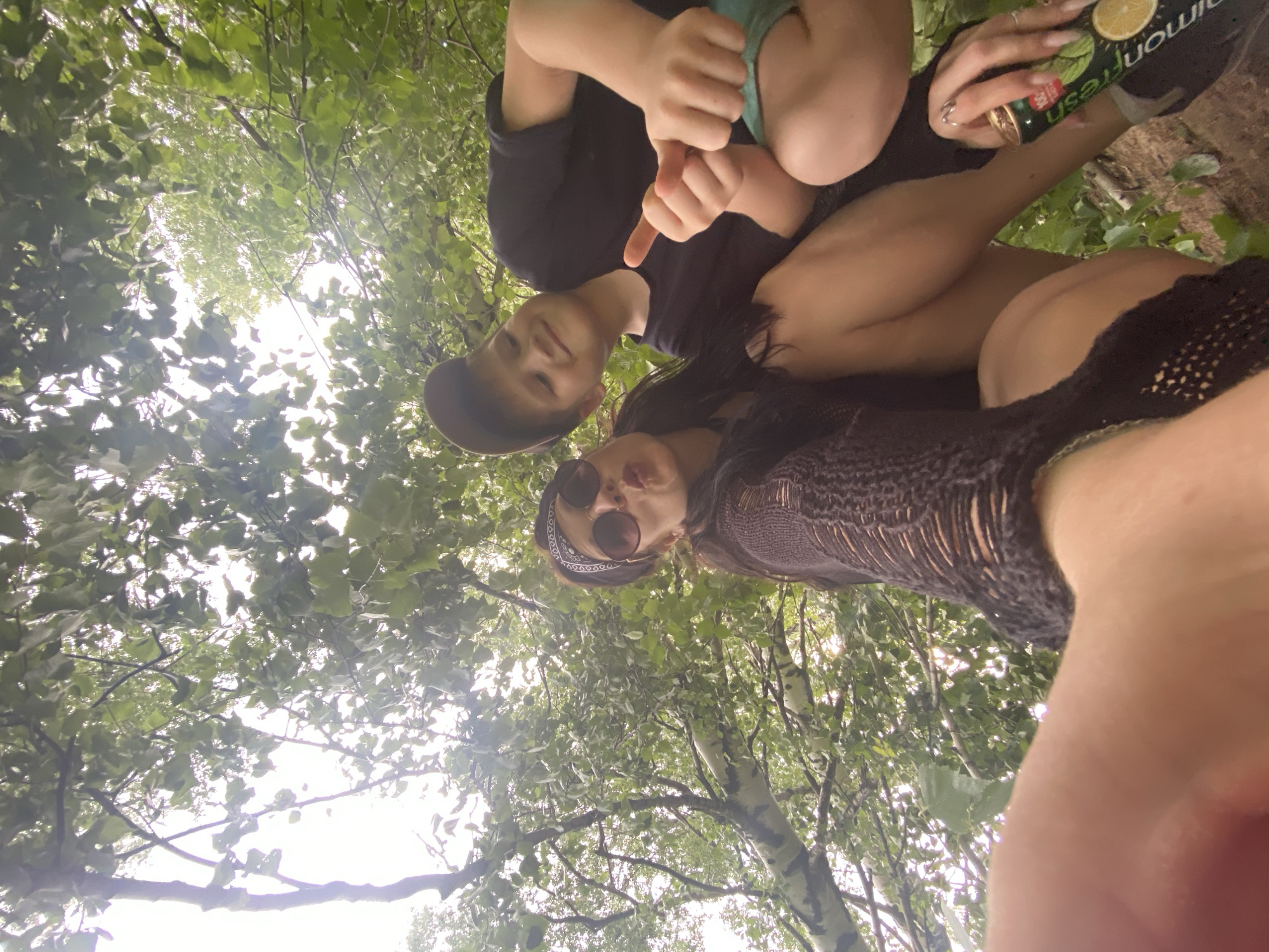 Families document ordinary moments in Chaikovsky park and forest