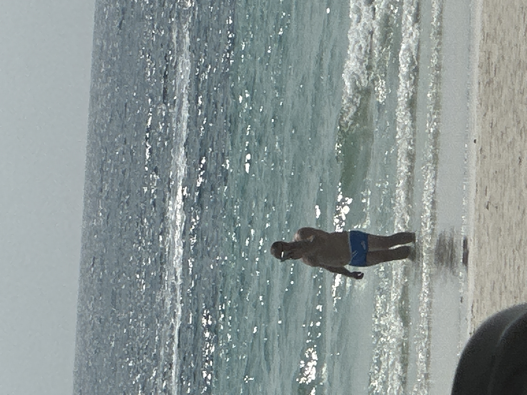 Morning beach activity recorded in Pattaya, Thailand