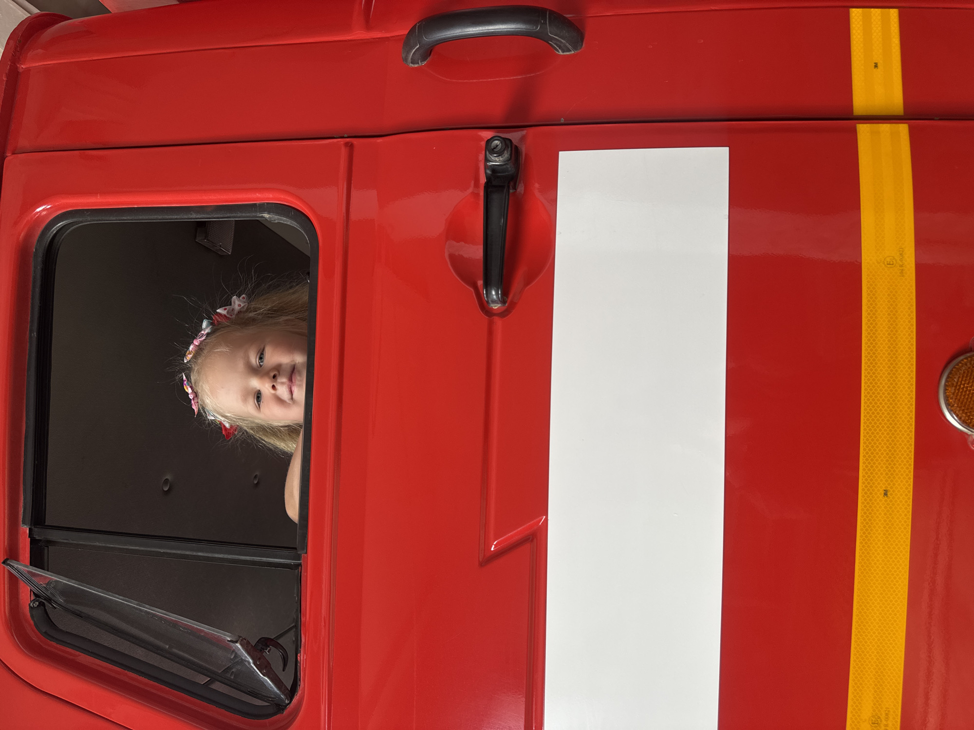 Behind the scenes at a fire station in Vereshchagino, Russia.