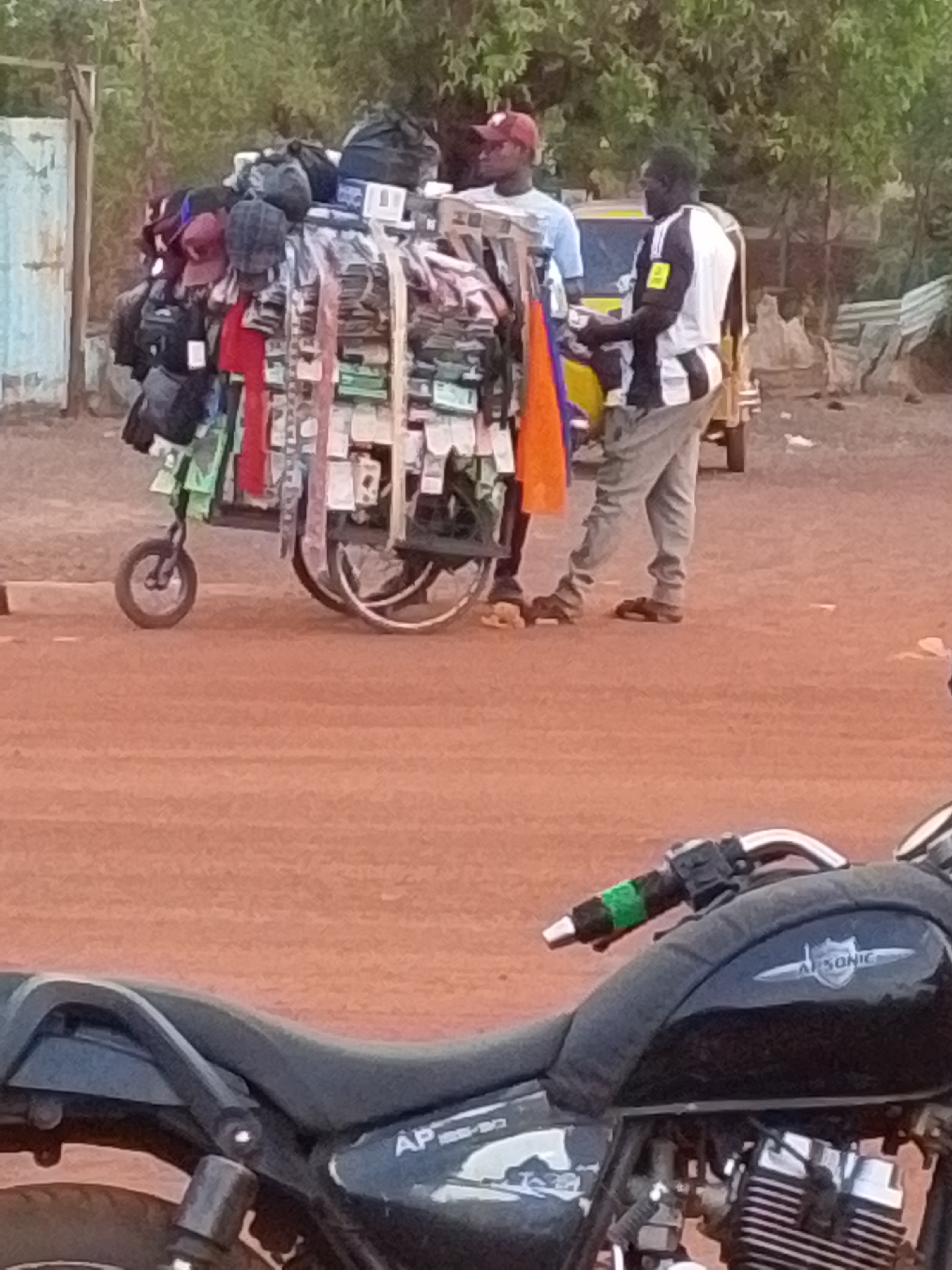 Daily life scenes documented across Tamale, Ghana neighborhoods