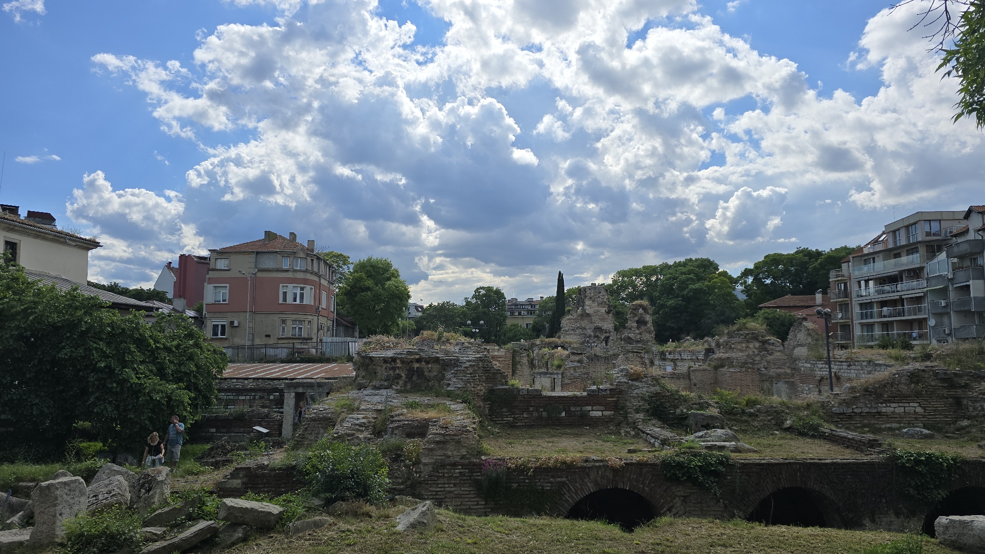 Afternoon exploring Varna's Roman ruins and waterfront dining