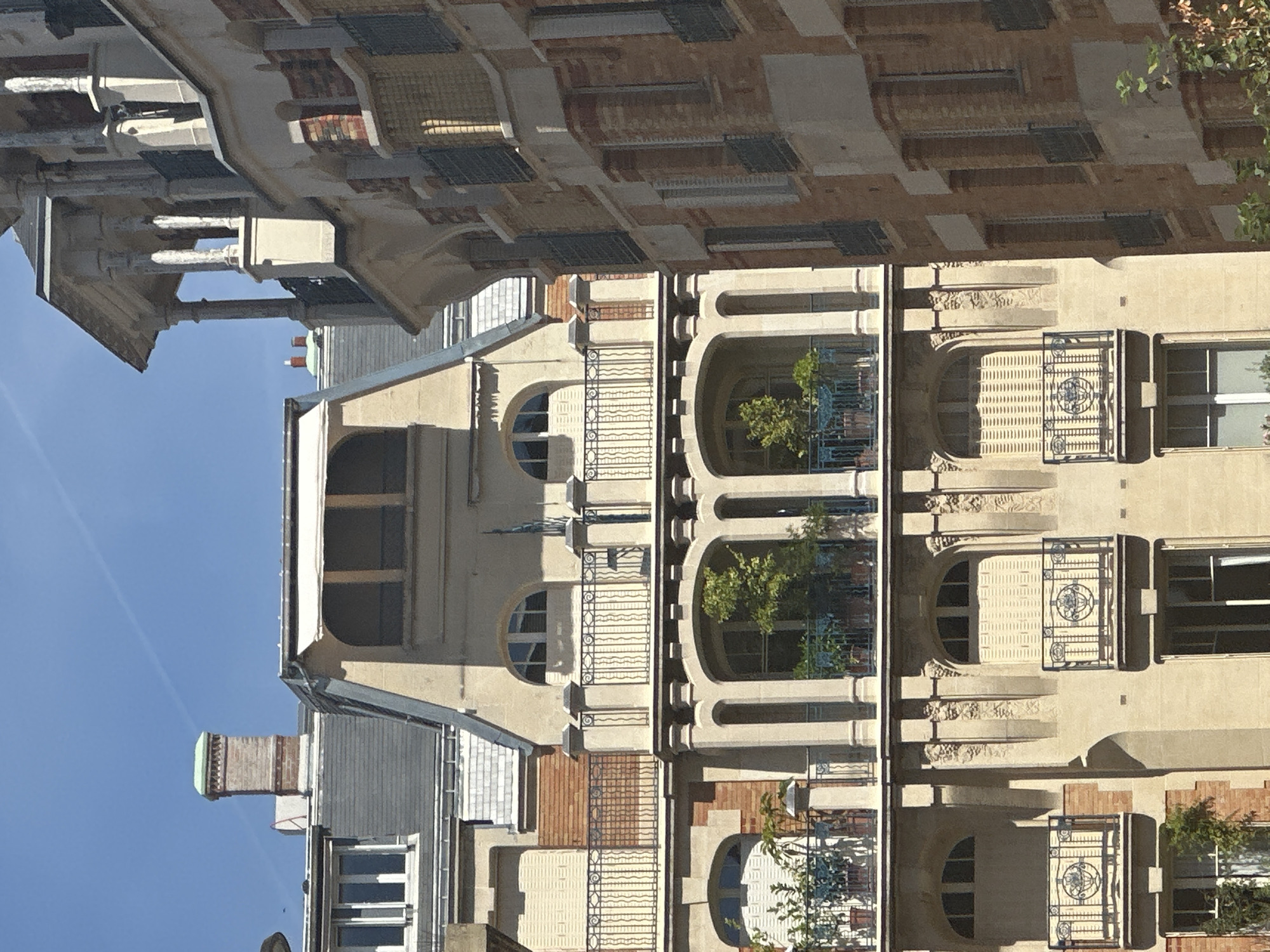 Sunny afternoon stroll through classic Parisian streets and architecture