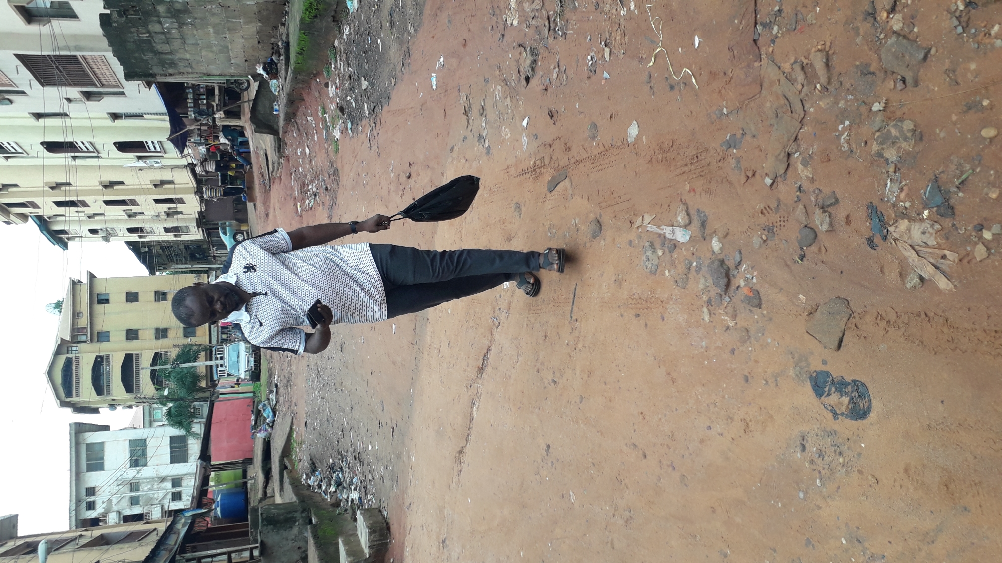 Morning street life documented across Onitsha, Nigeria neighborhoods