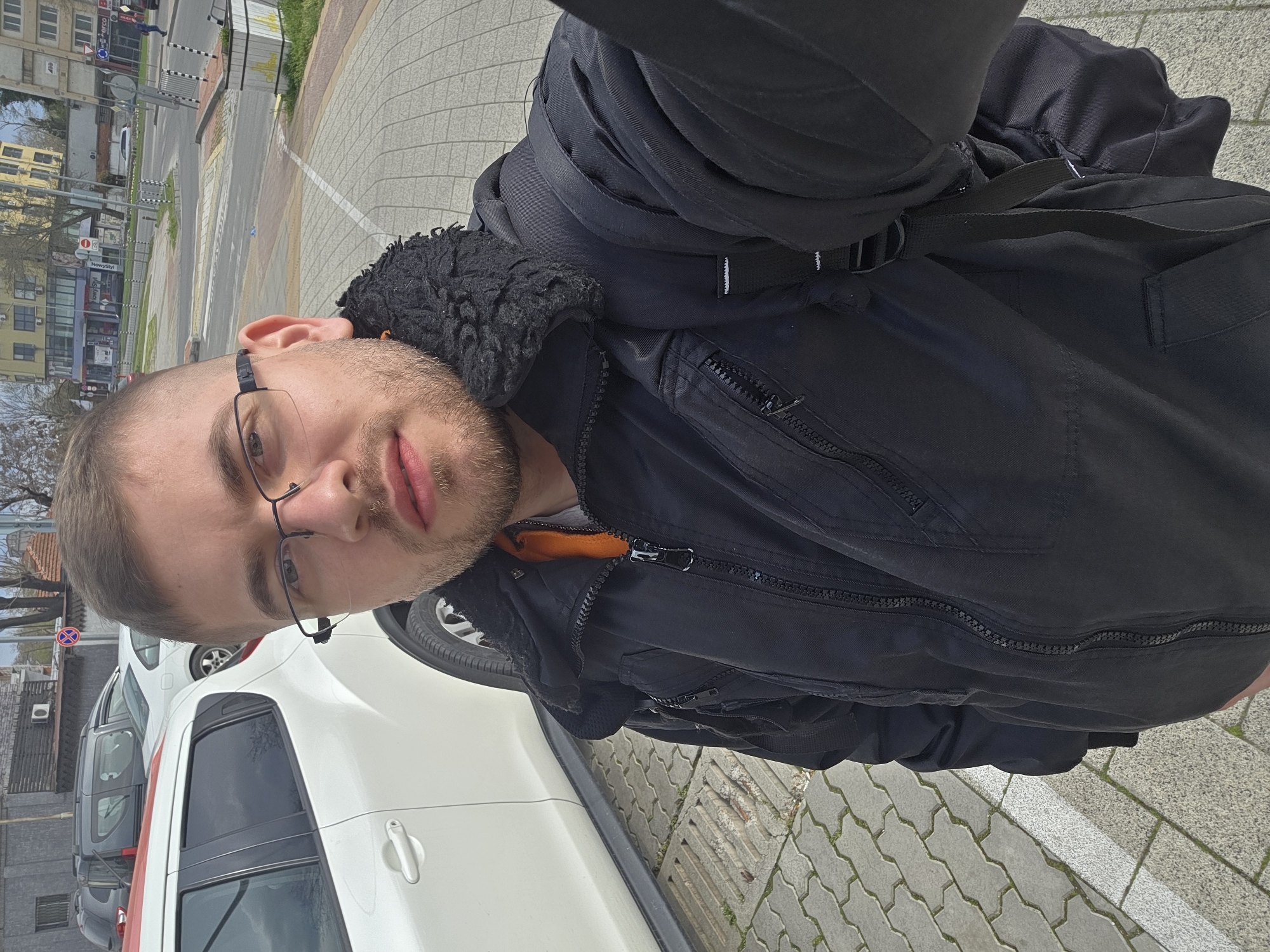 Man photographed at multiple Plovdiv locations during afternoon outing