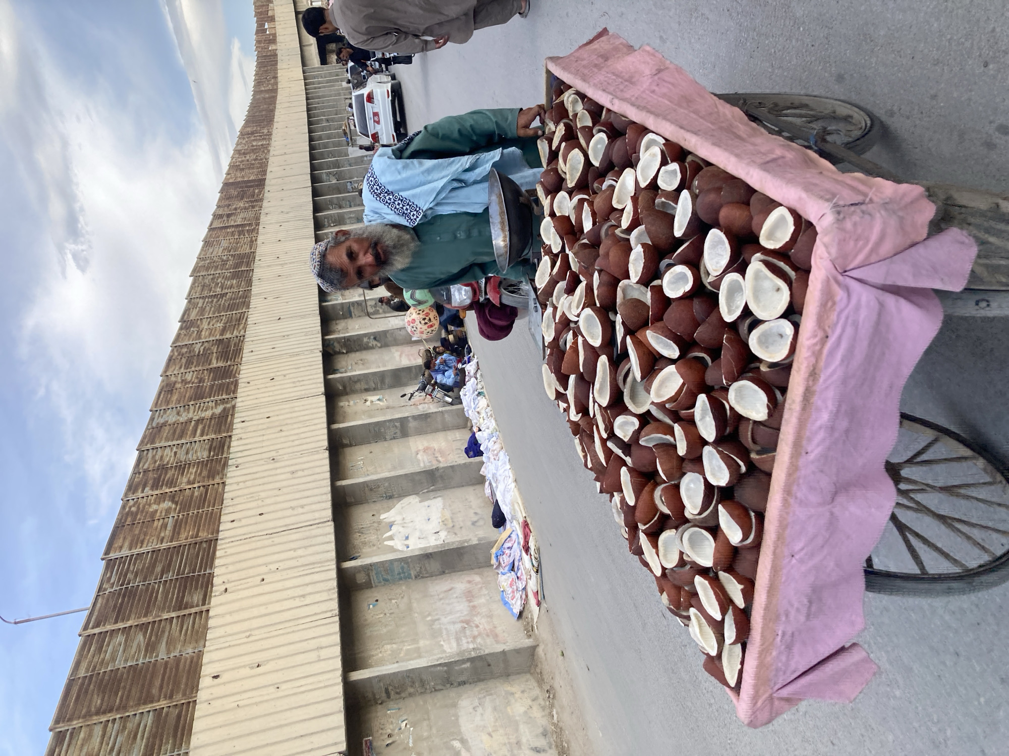Daily street commerce captured in Quetta City