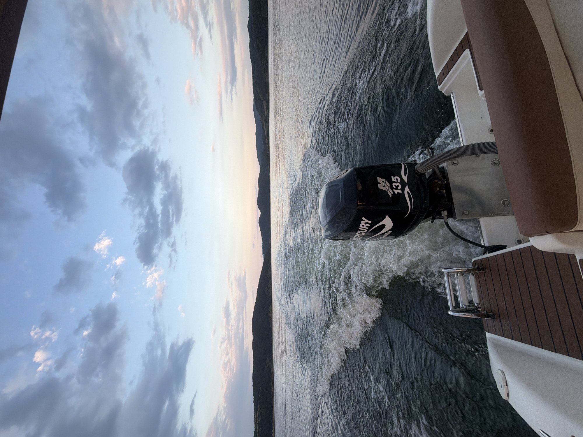 Boating on Glavatartsi reservoir at golden hour, Bulgaria