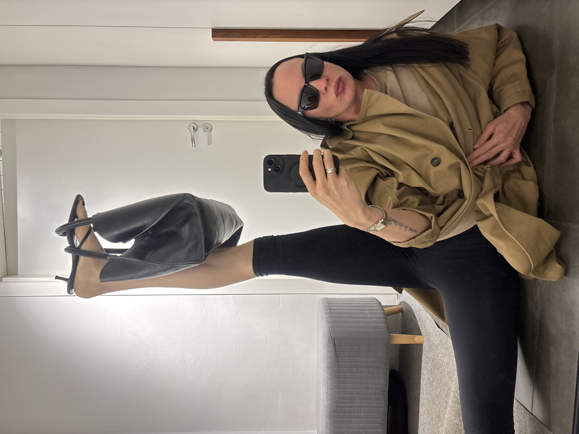 Ordinary moments captured in Chaikovsky: selfie, construction progress