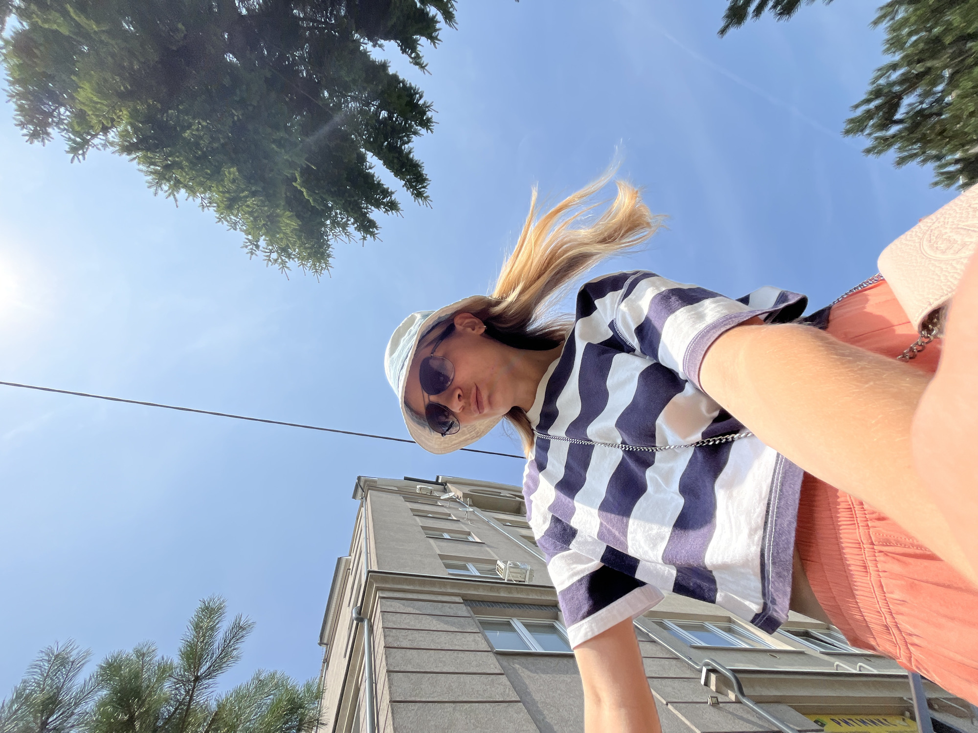 Breezy summer day in Pionersky, Russia