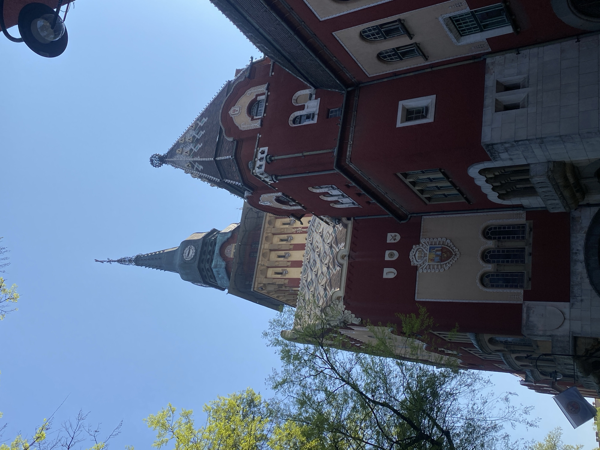 Morning architectural tour documented in Subotica, Serbia
