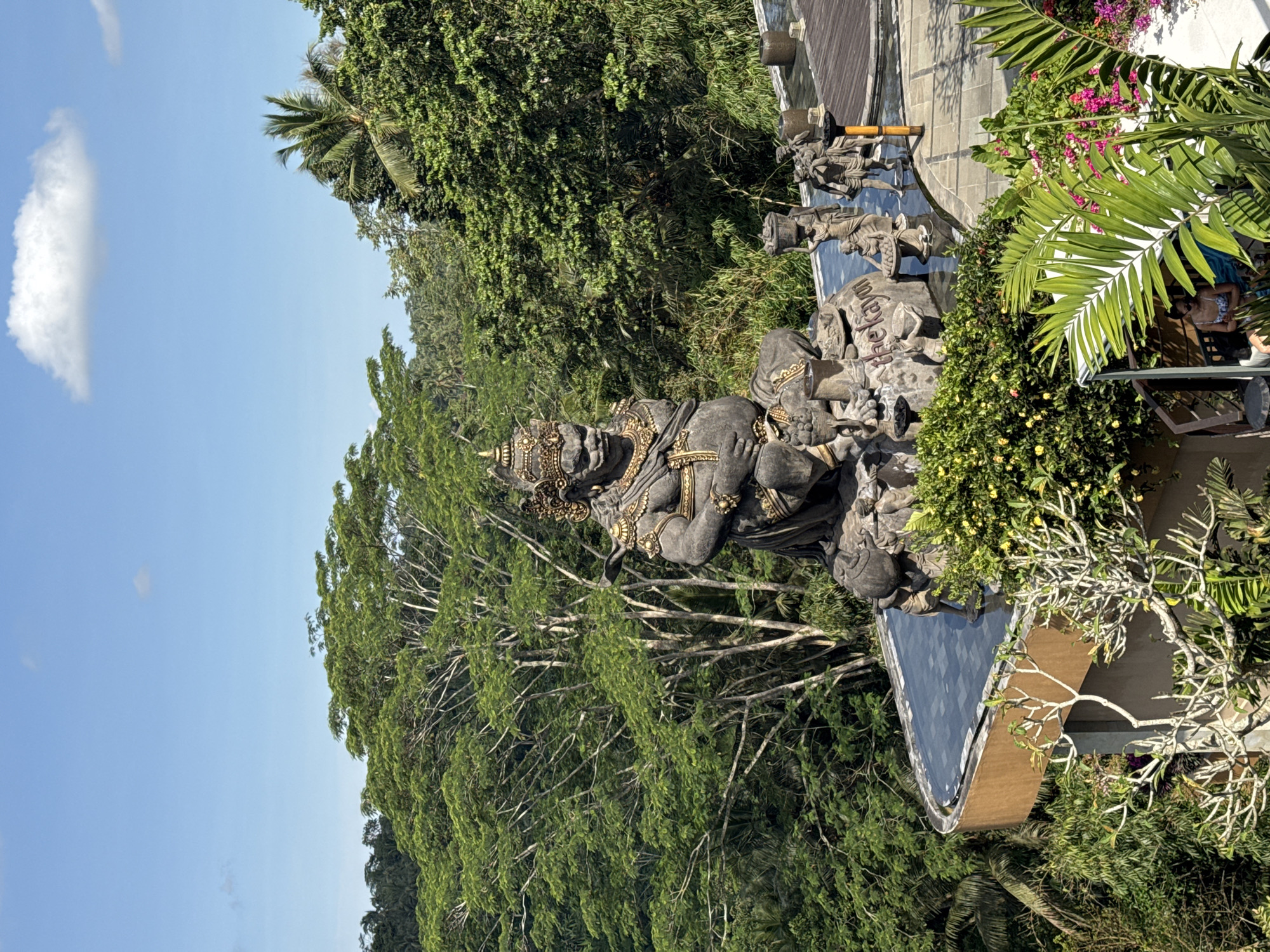 Morning temple life documented in Payangan, Indonesia