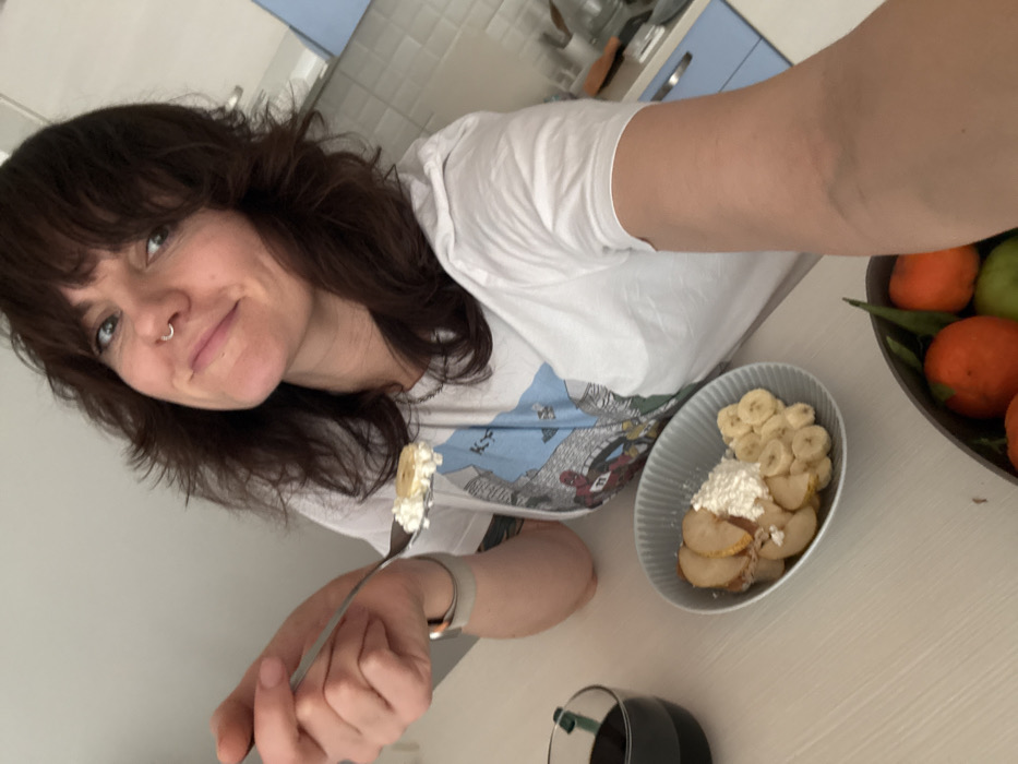 Woman documents morning routine with selfies across Montenegro locations
