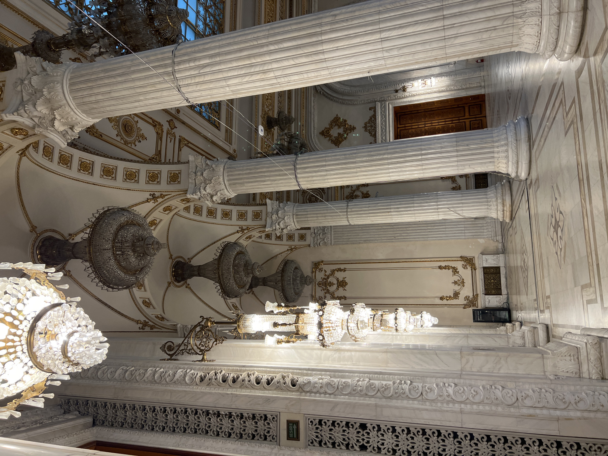 Romanian Athenaeum's ornate interior documented in Bucharest