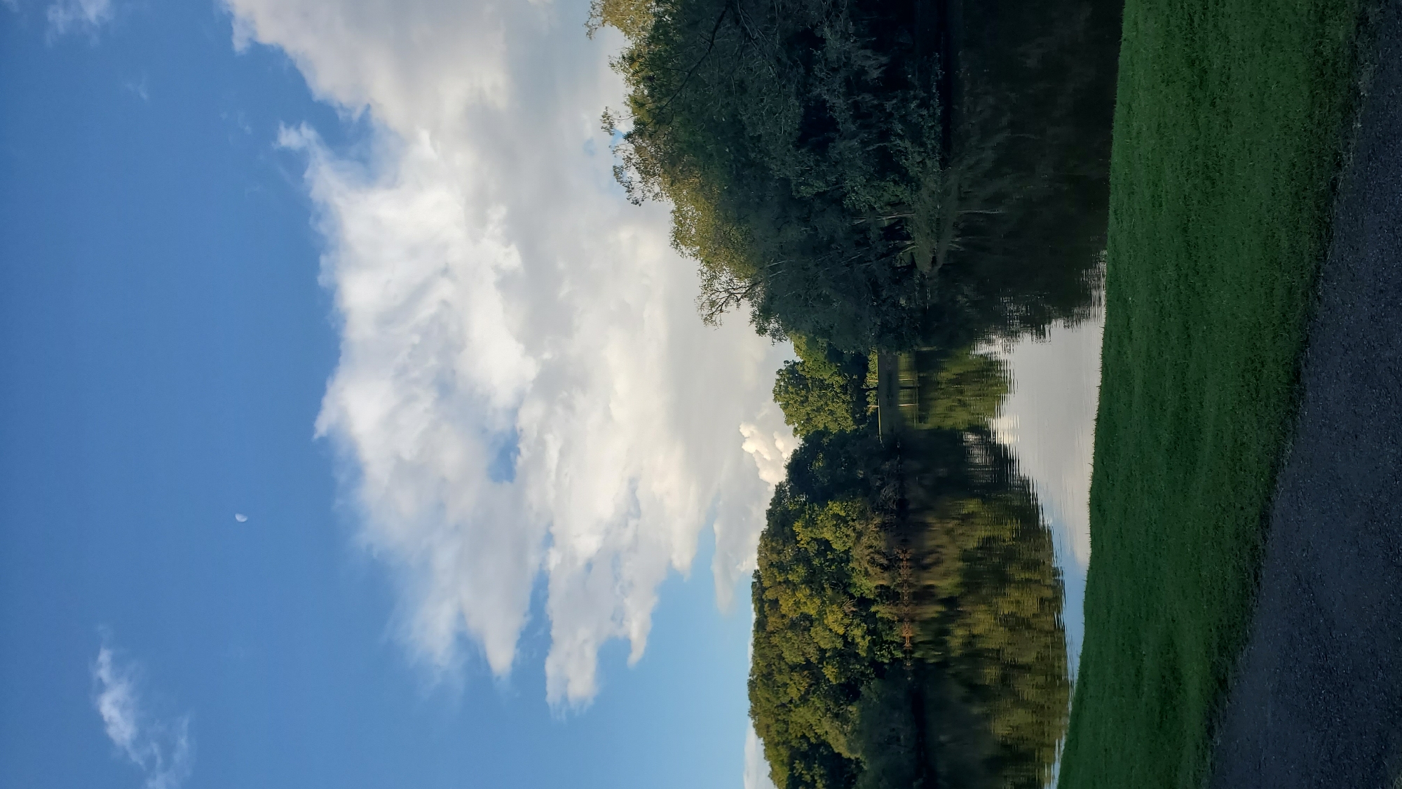 Peaceful evening scenes captured at two Curitiba parks