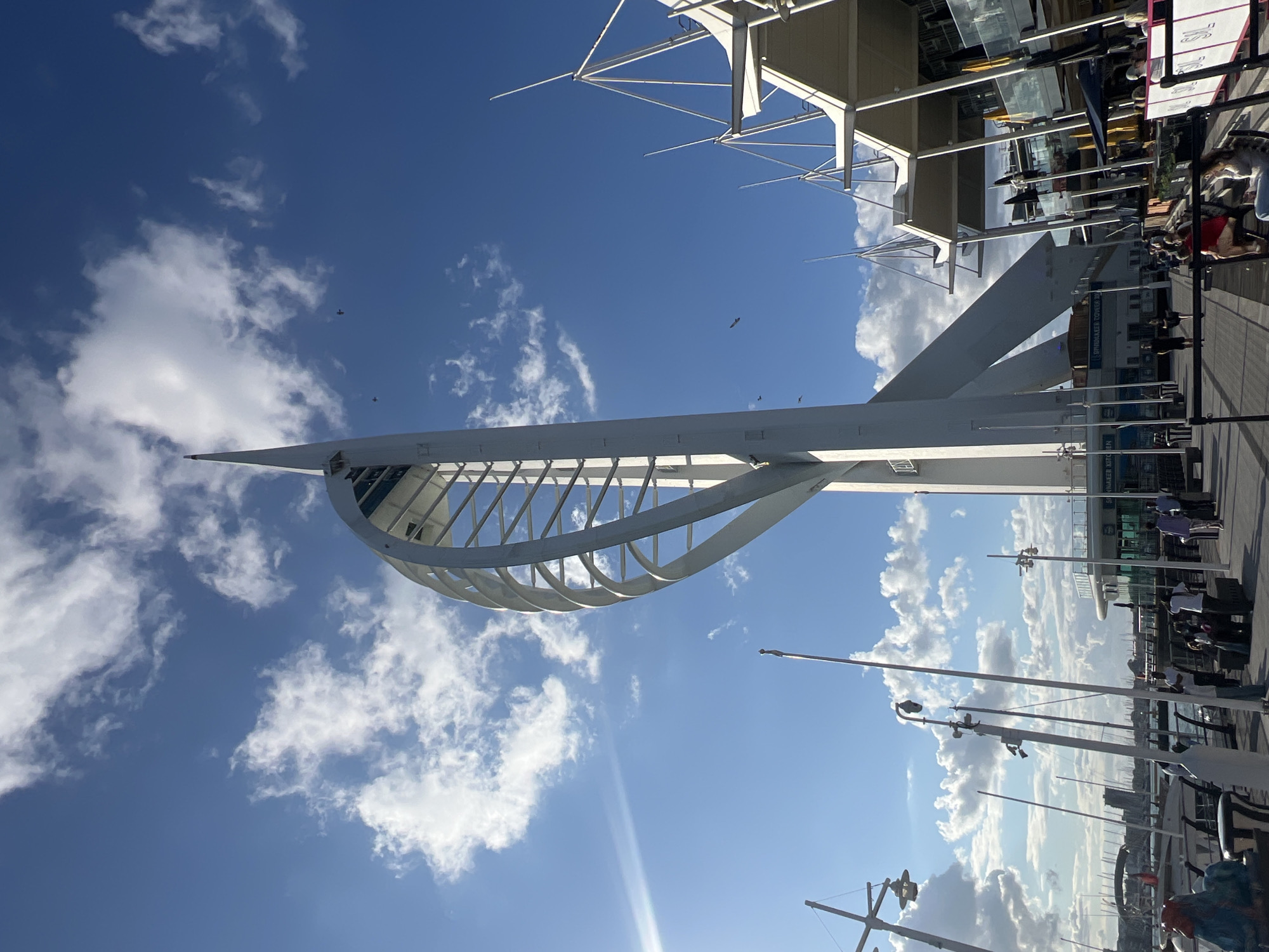 Sunny afternoon around Gunwharf Quays and the Spinnaker Tower