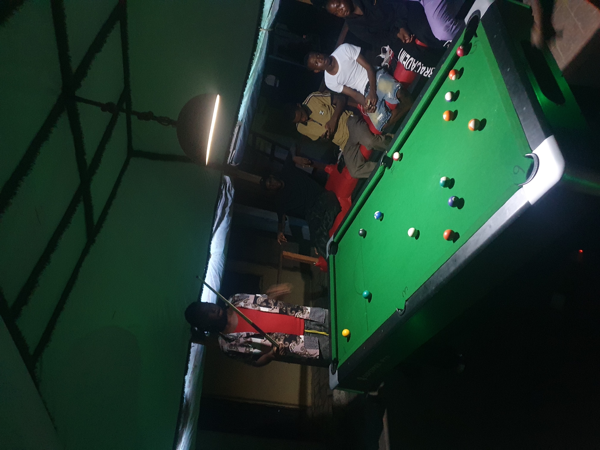 Evening pool game draws crowd at Lokoja recreation venue