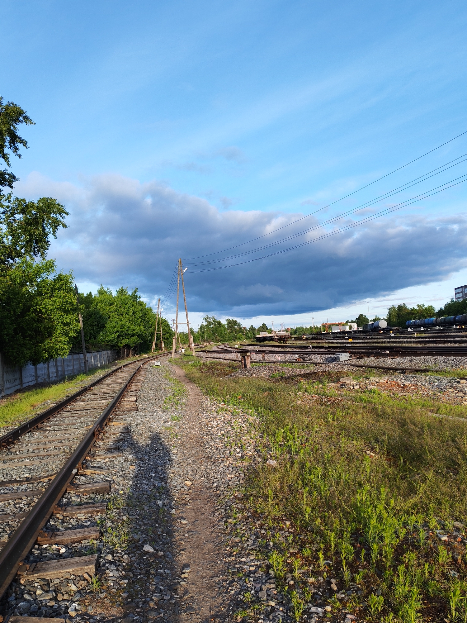 Train operations observed at Bol'shie Mkhi railway yard