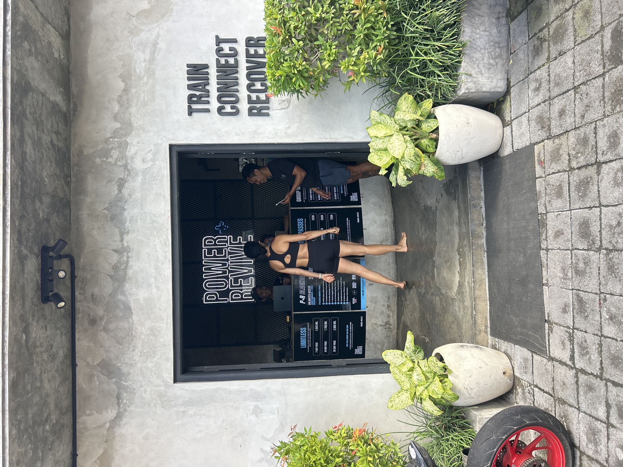 Gyms and a café spotted in North Kuta's local scene