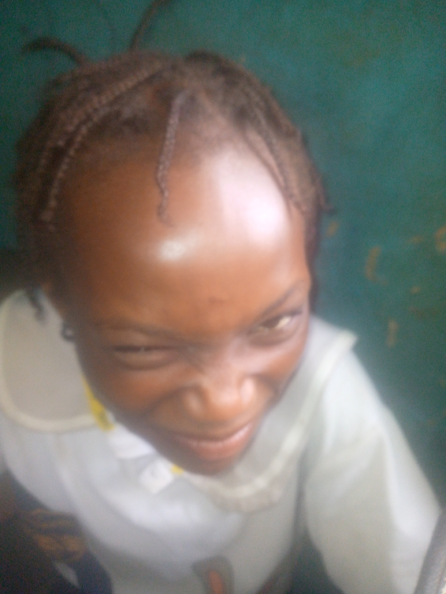 Student photographed during casual morning moments in Ikorodu