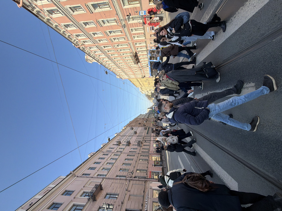 Unknown photographer captures Saint Petersburg street life and architecture