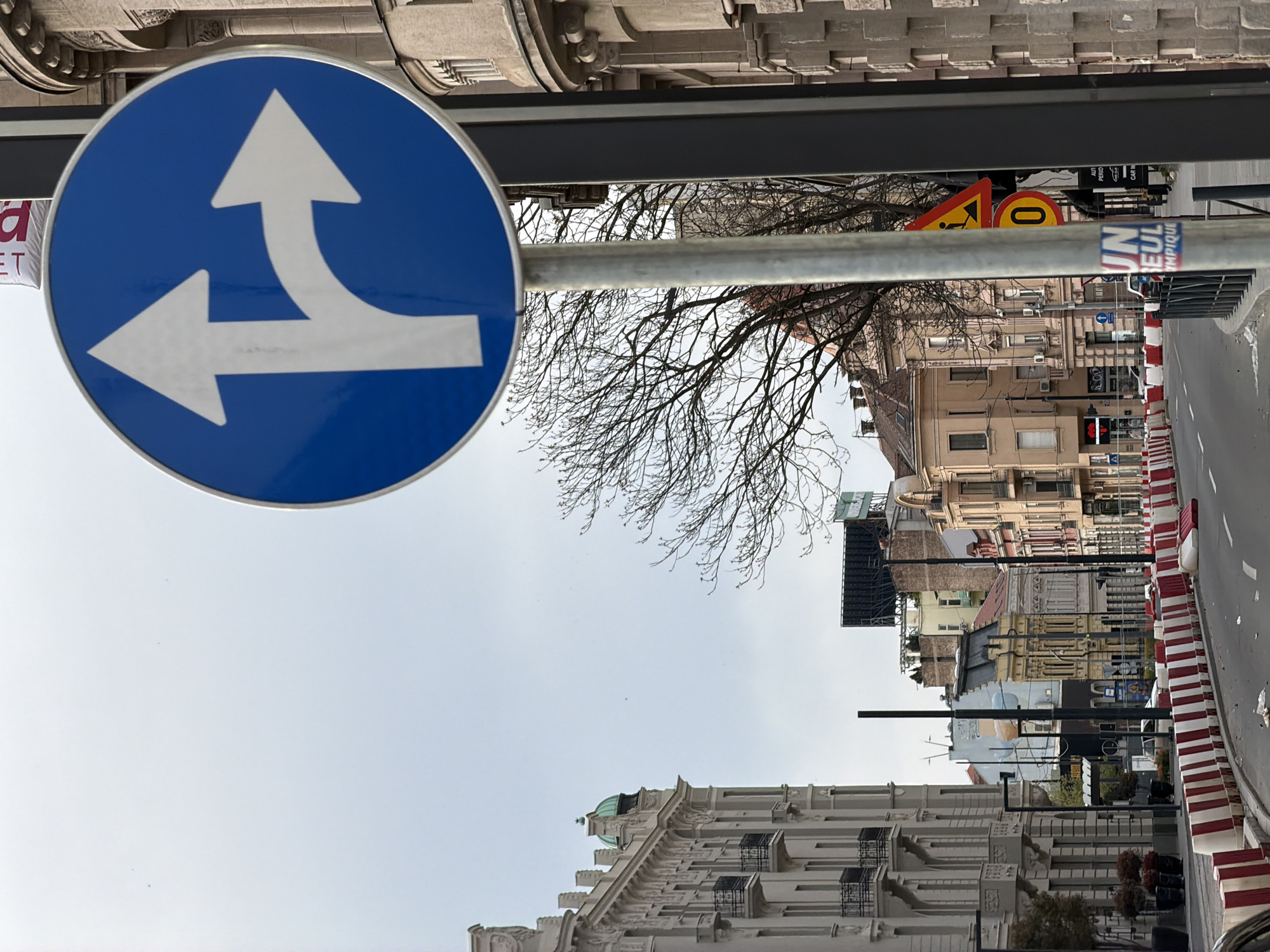 Traffic sign observed on Belgrade street