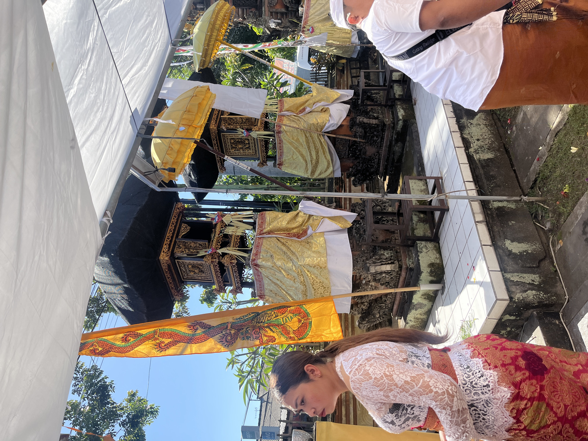 Traditional Balinese ceremony in Mendoyo, Bali