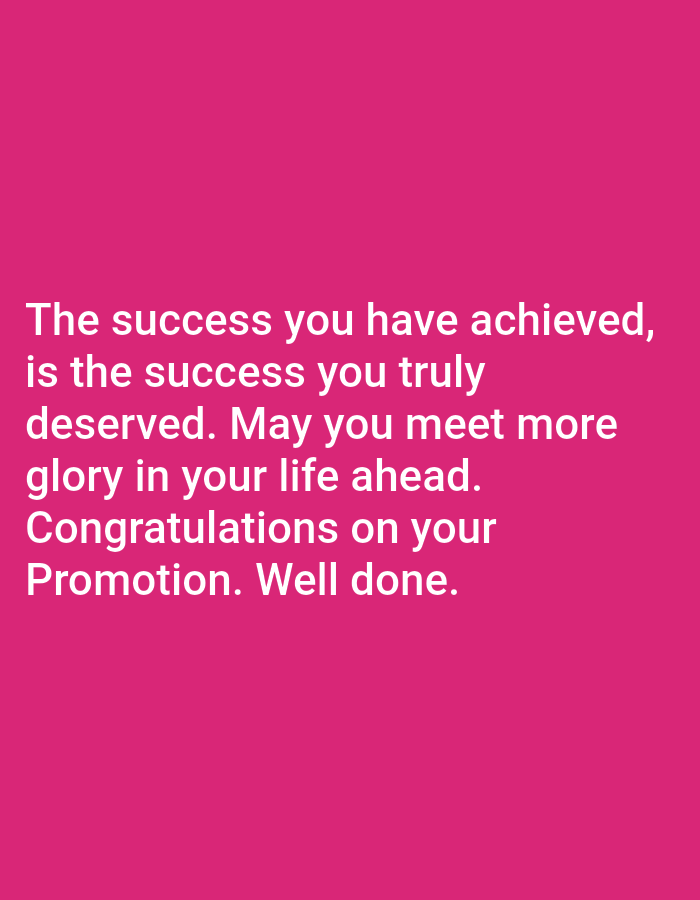 Congratulatory message collection with achievement and promotion themes