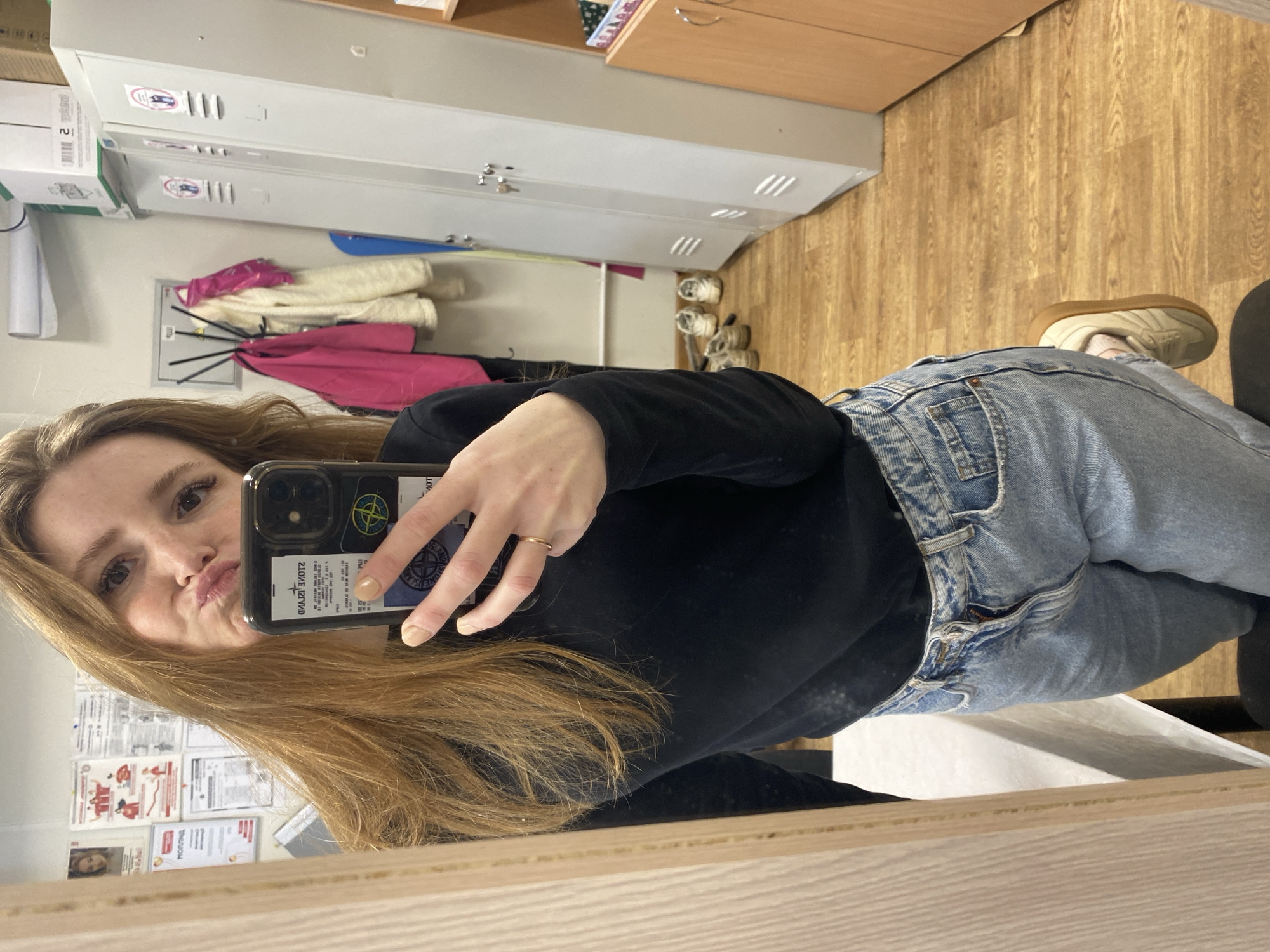 Morning selfies and foggy scenes documented in Chaikovsky, Russia