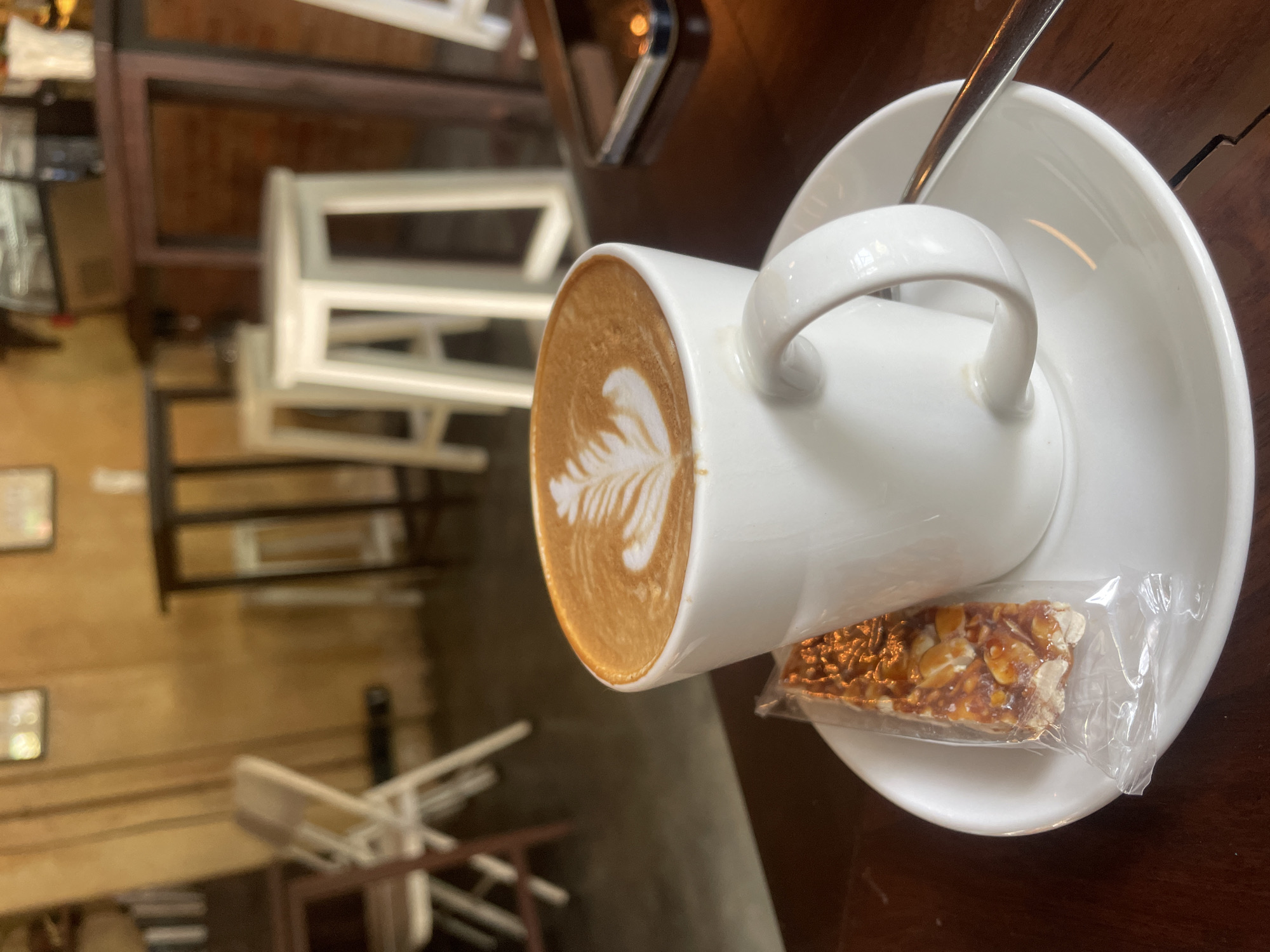 Morning coffee moment captured in Chopdem, India