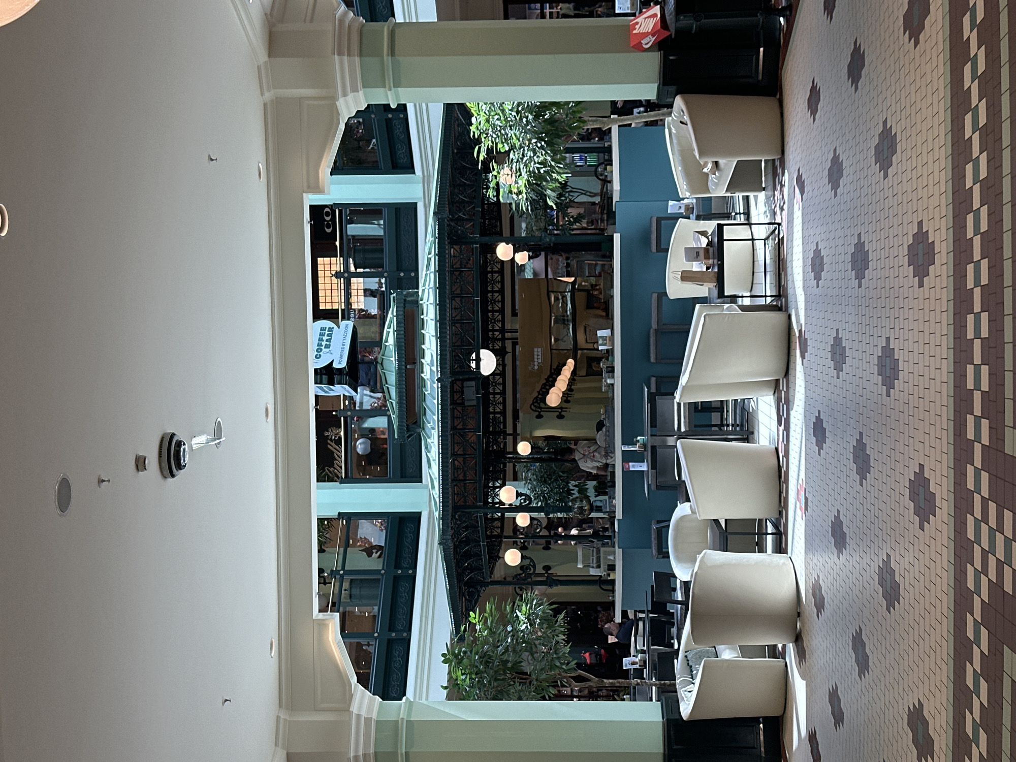 Afternoon browse through an Austrian shopping mall