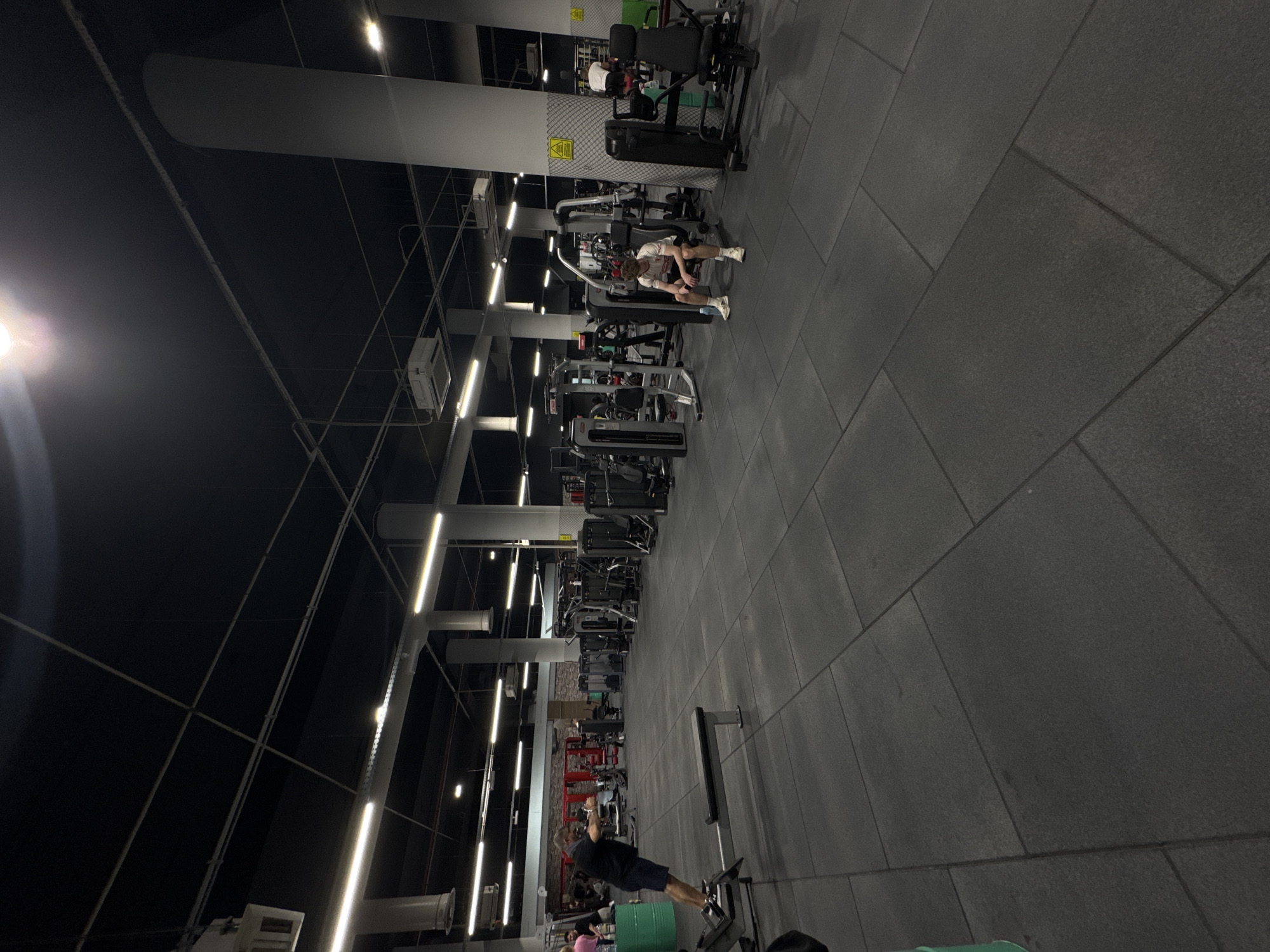 Gym workout session documented in Varna, Bulgaria