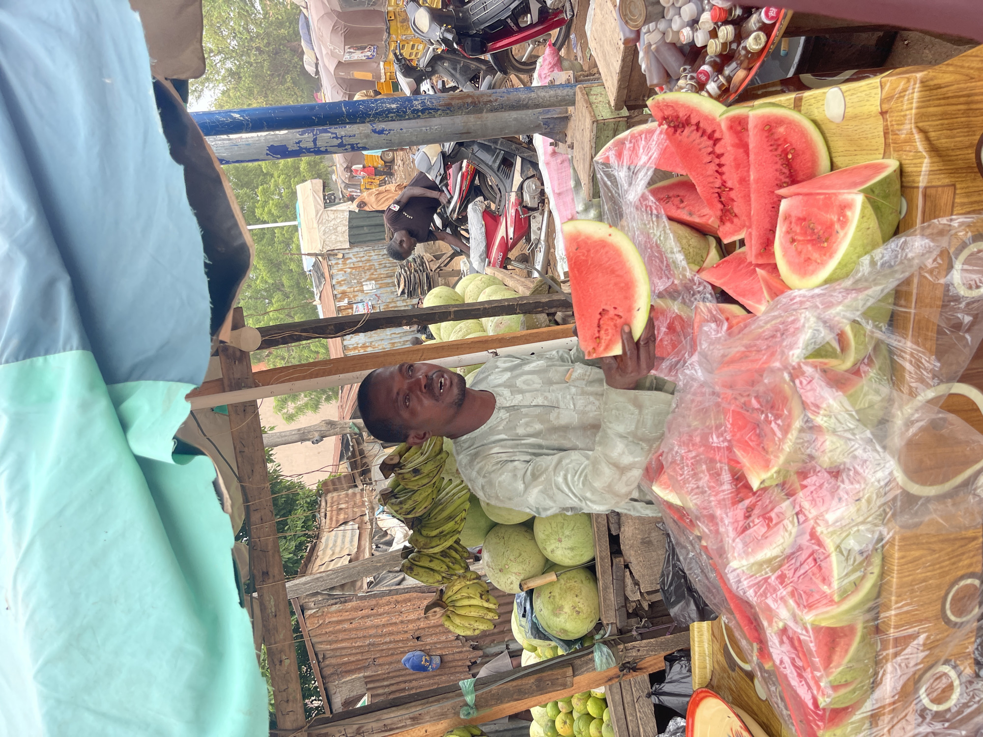 Morning market activity documented across Zaria, Nigeria