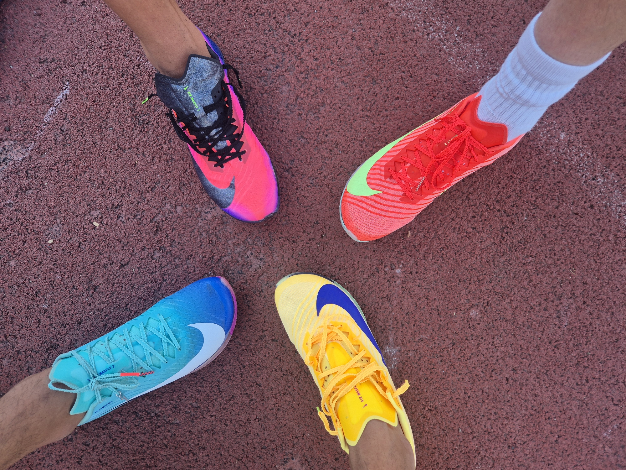 Afternoon track session in Burgas, shoes and recovery details