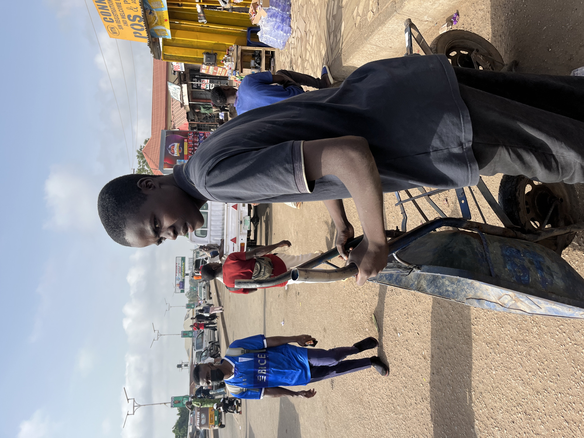 Morning street life unfolds across Nigerian urban centers