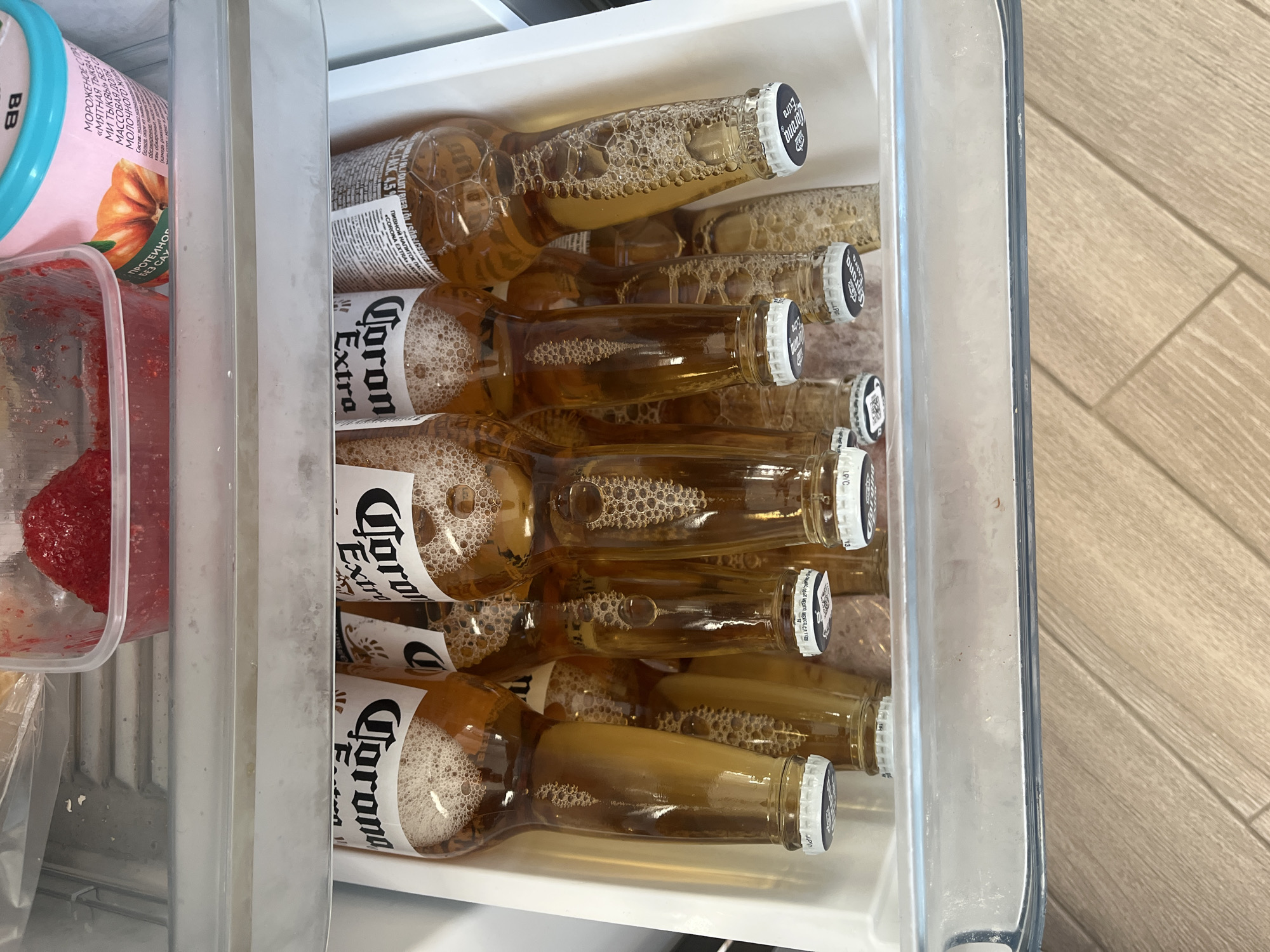 Refrigerator Interior Documented by Independent Witness
