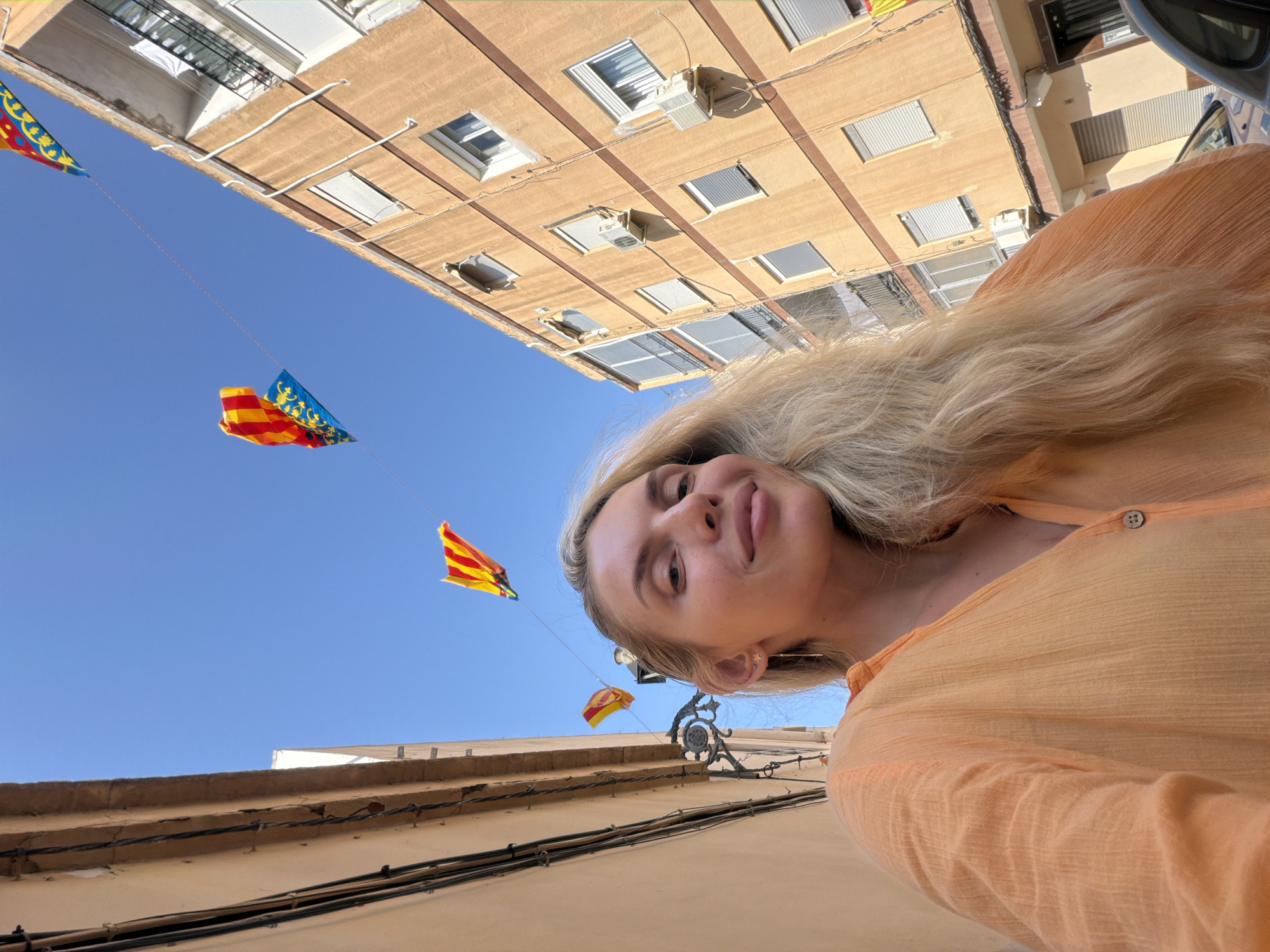 Afternoon selfies in Benimàmet-Beniferri, Valencia