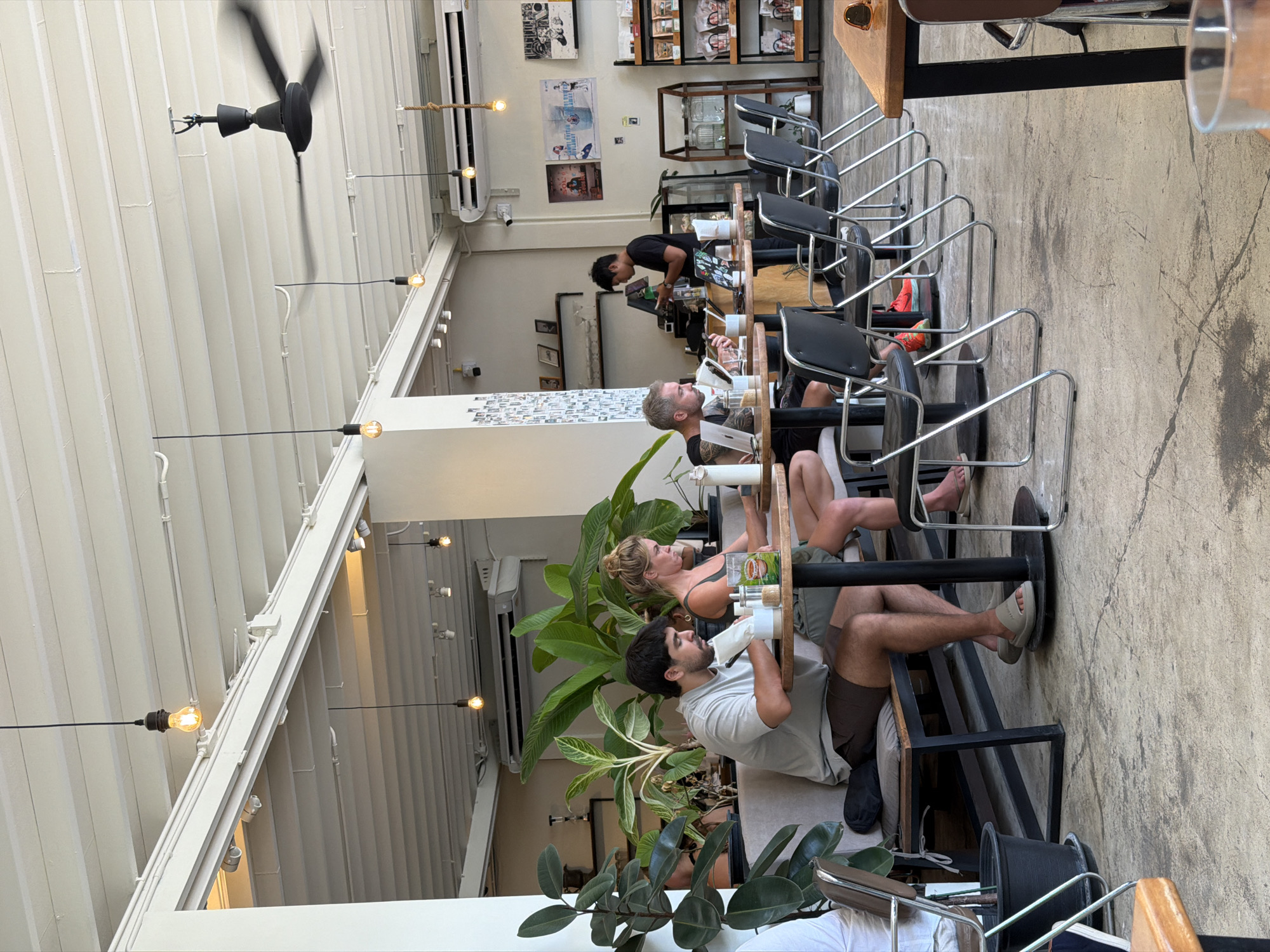 Laid-back café morning in Choeng Mon with food and quirky décor